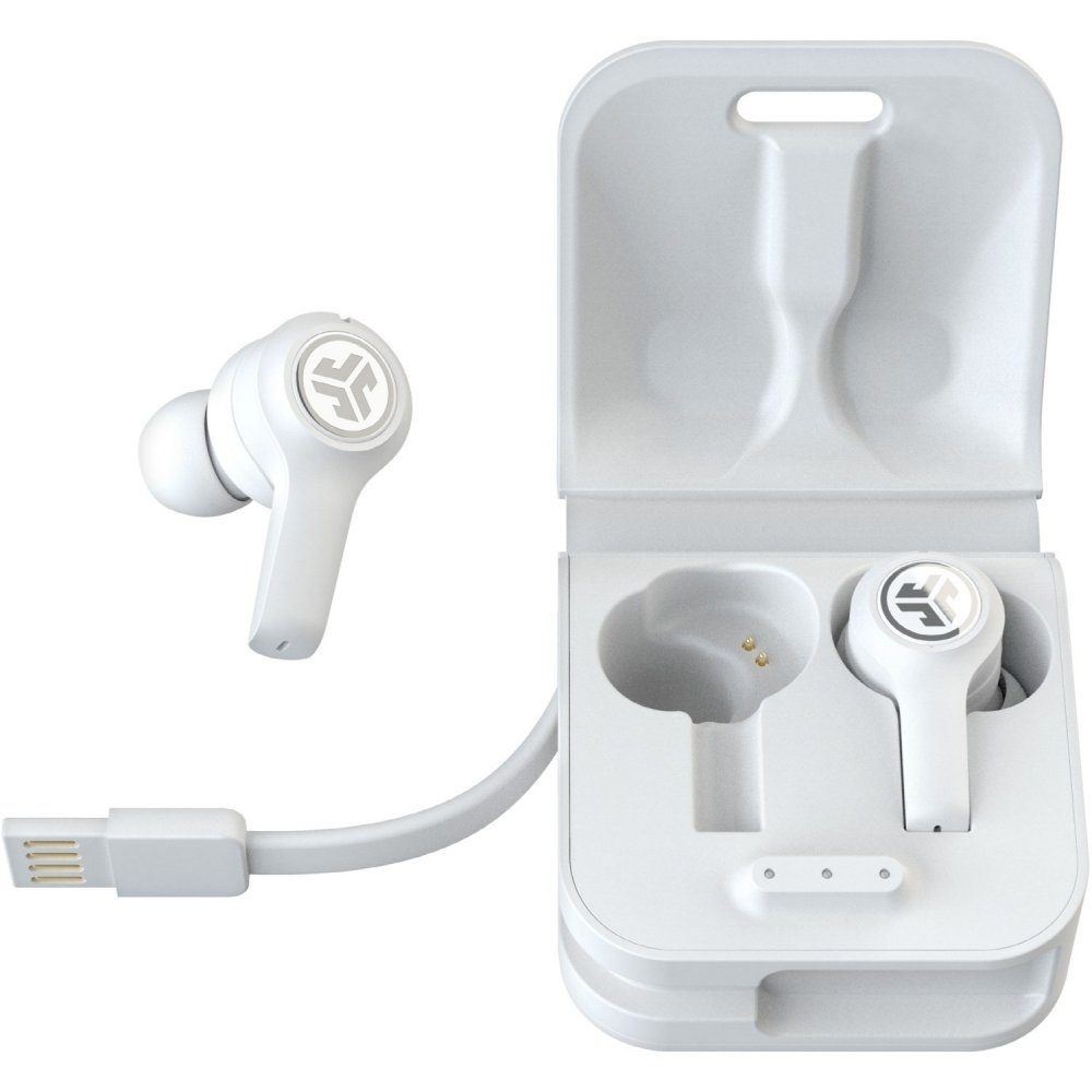 Jlab JBuds Air Executive True In-Ear-Kopfhörer Bluetooth-Kopfhörer Wireless weiß