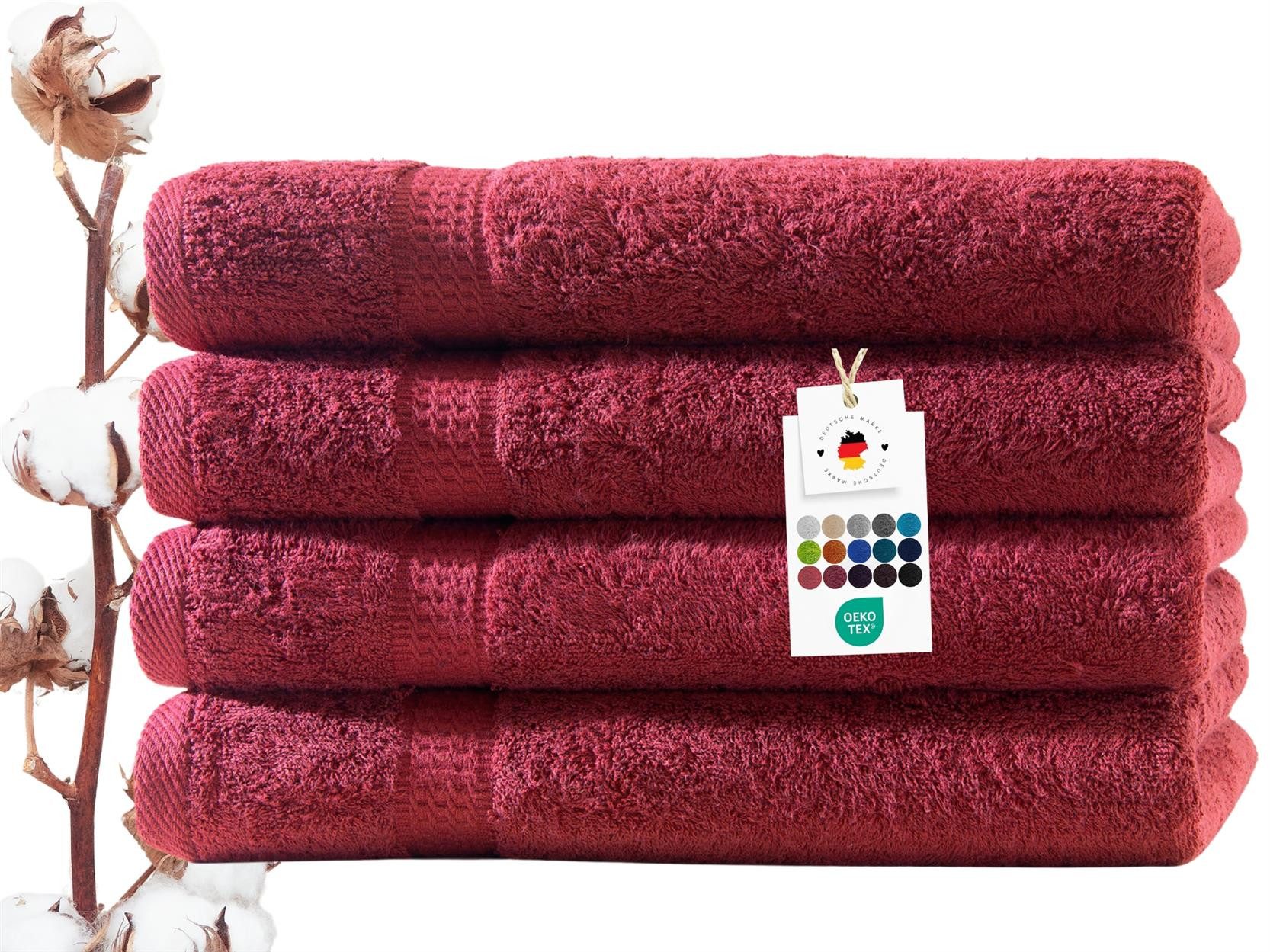 Carpe Sonno Handtuch Set 50x100 cm 100% Baumwolle Handtücher Set 500 g/m2 F günstig online kaufen