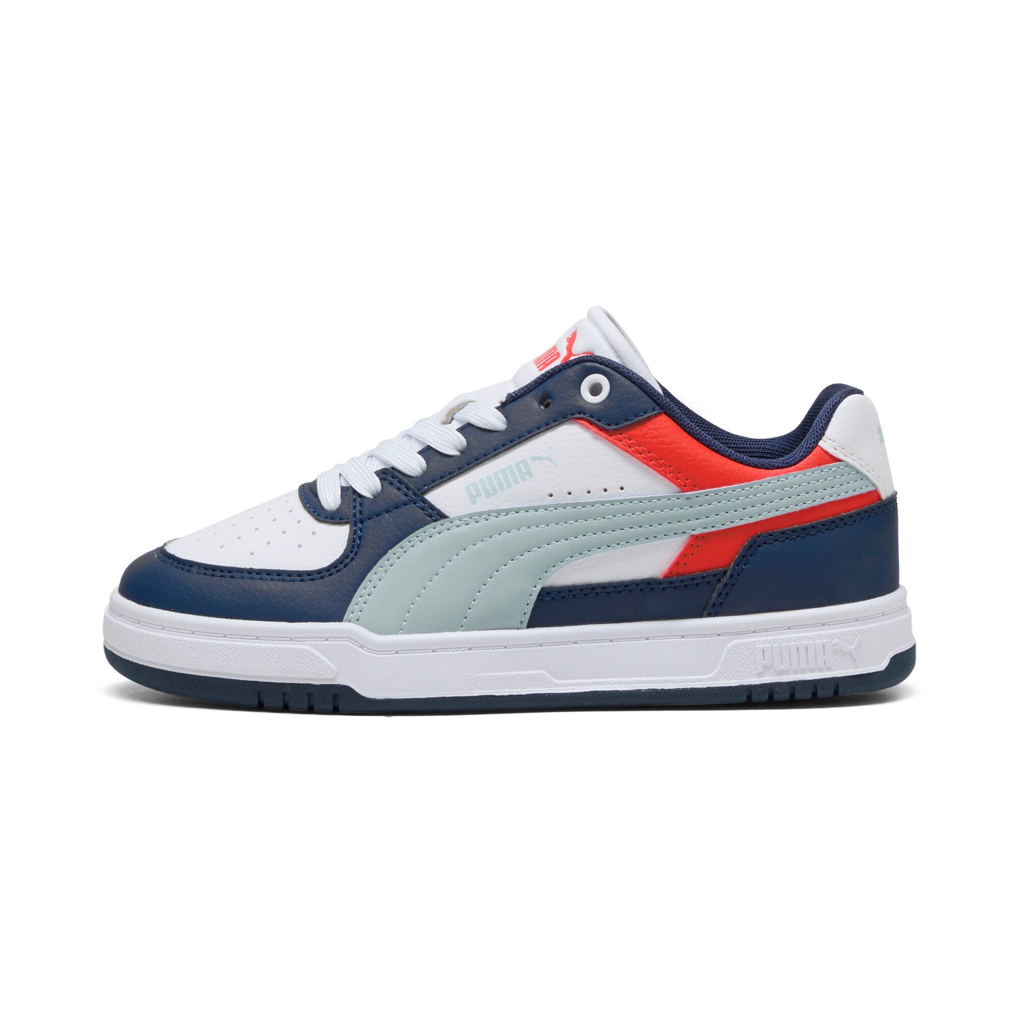 PUMA CAVEN III BLOCK JR Sneaker für sportlichen Alltag und Streetwear, gepolstertes Fußbett