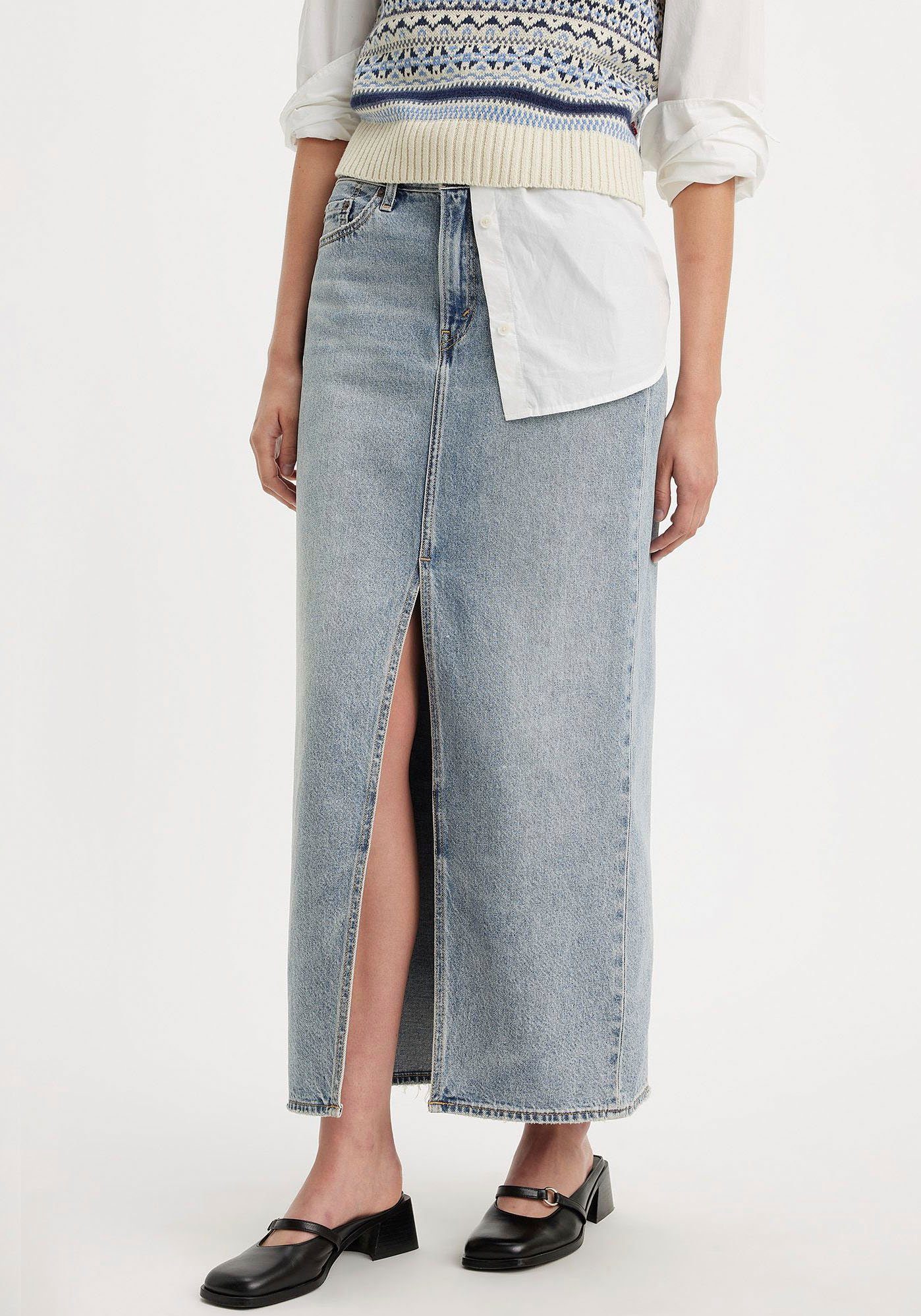 Levi's® Jeansrock Ankle Column Skirt günstig online kaufen