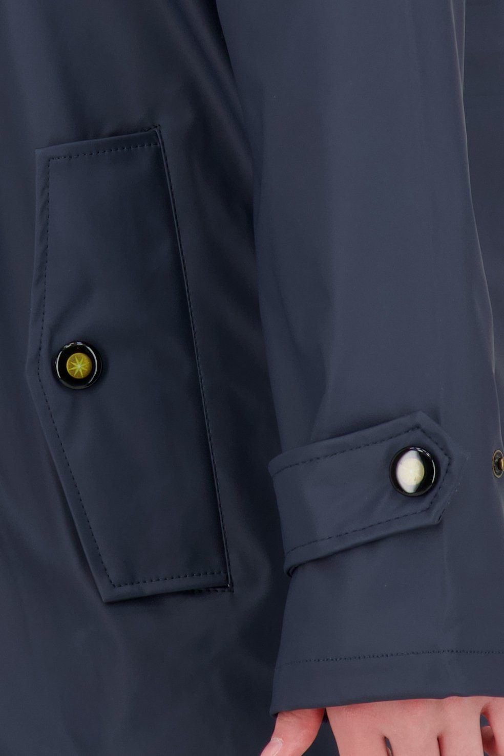 DEPROC Active Regenjacke Friesennerz PEAK navy auch LOVE Größen in UNI erhältlich WOMEN Großen