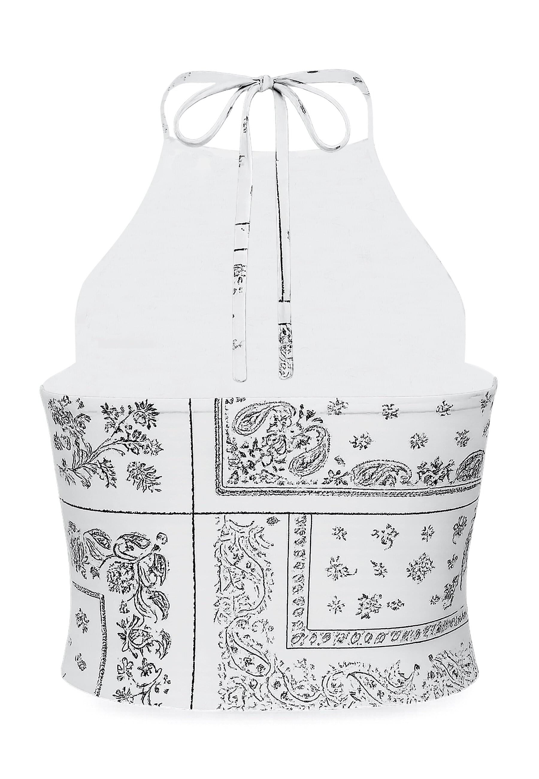 Karl Kani Muskelshirt Karl Kani Signature Paisley Neckholder Top (1-tlg) günstig online kaufen