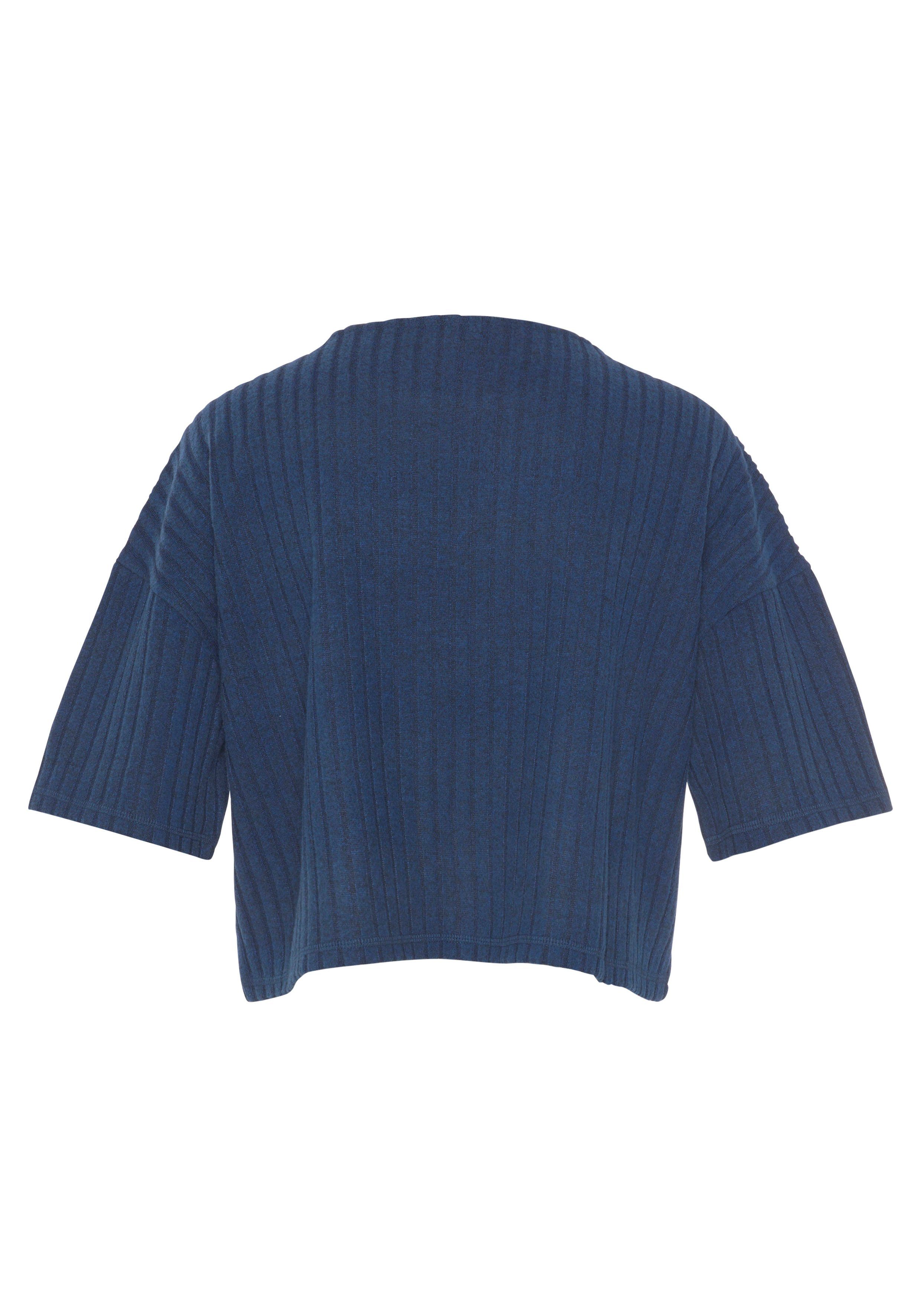 LASCANA 3/4-Arm-Shirt Lounge-/Strickshirt aus weichem Strick, Loungewear – Bild 4 von 5