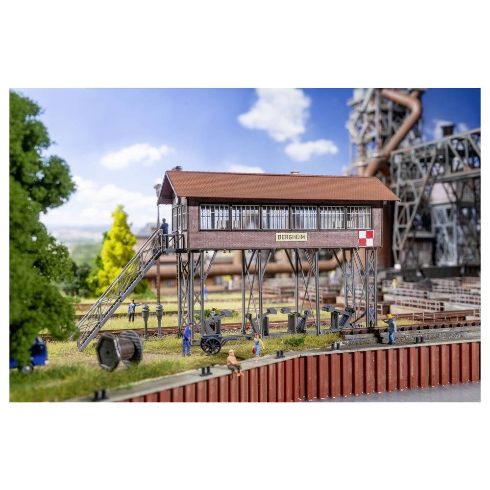 Faller Modelleisenbahn-Set 120090 H0 Stellwerk Bergheim