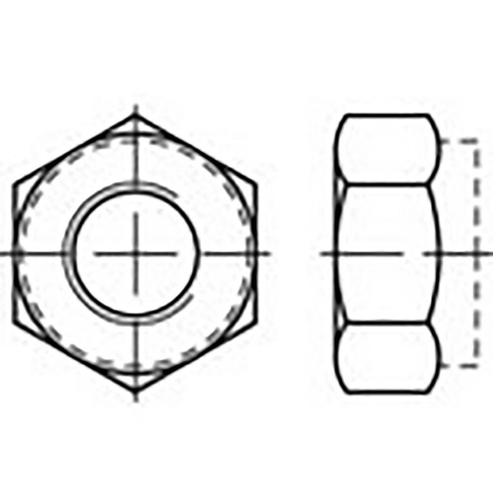 TOOLCRAFT Muttern Sechskantmuttern