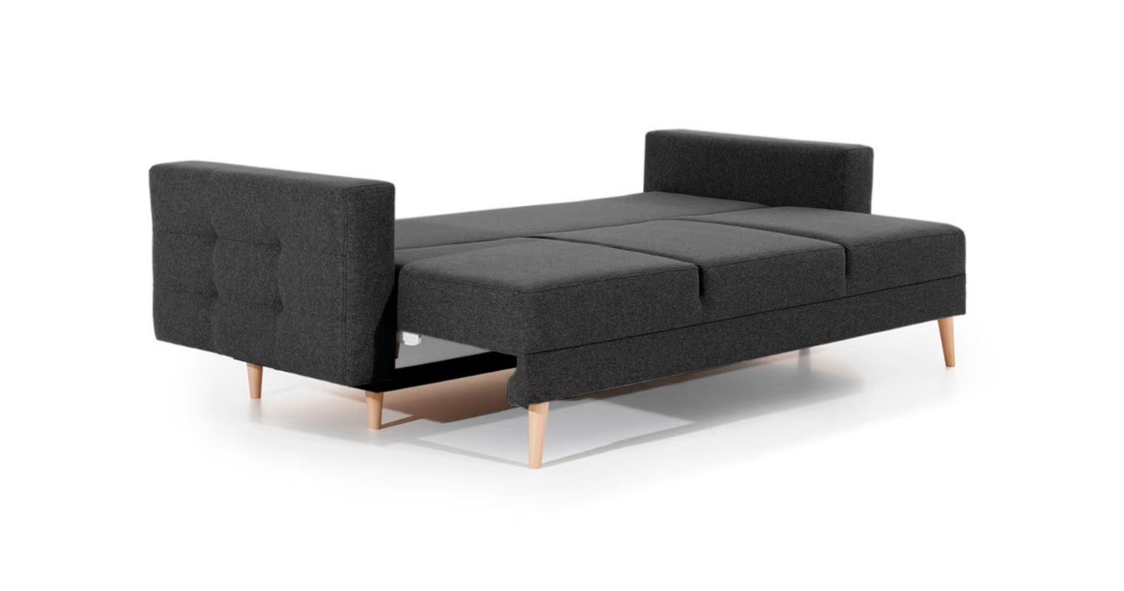 JVmoebel Sofa Sofa Dreisitzer Sofort, Bettkasten Sitzer in Couch 100% 3 Made Polster Europe Textil