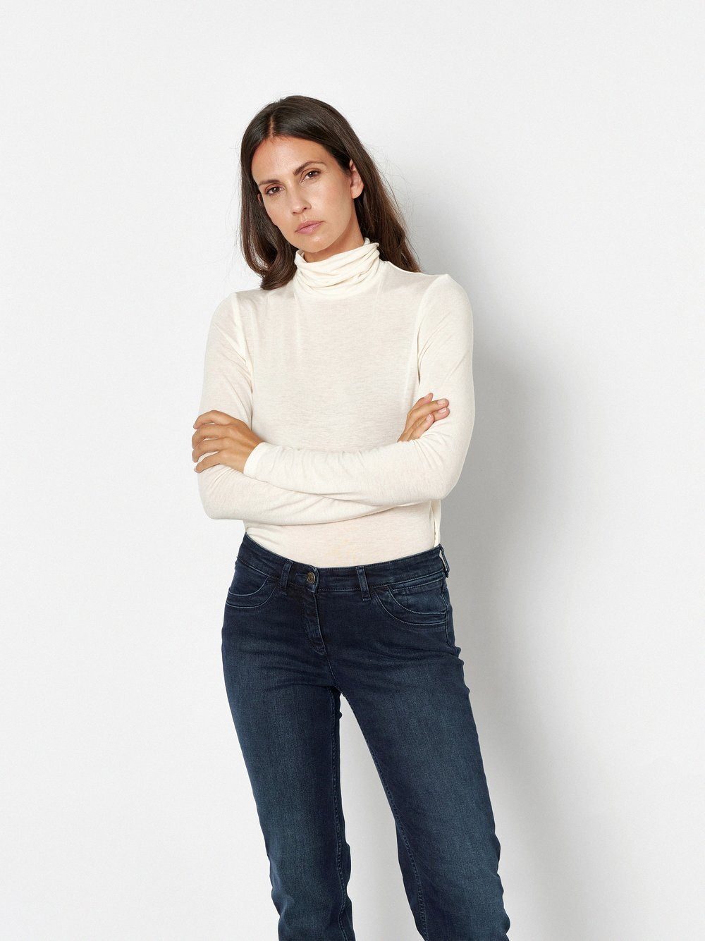 TONI Strickpullover Danielle mit Rollkragen