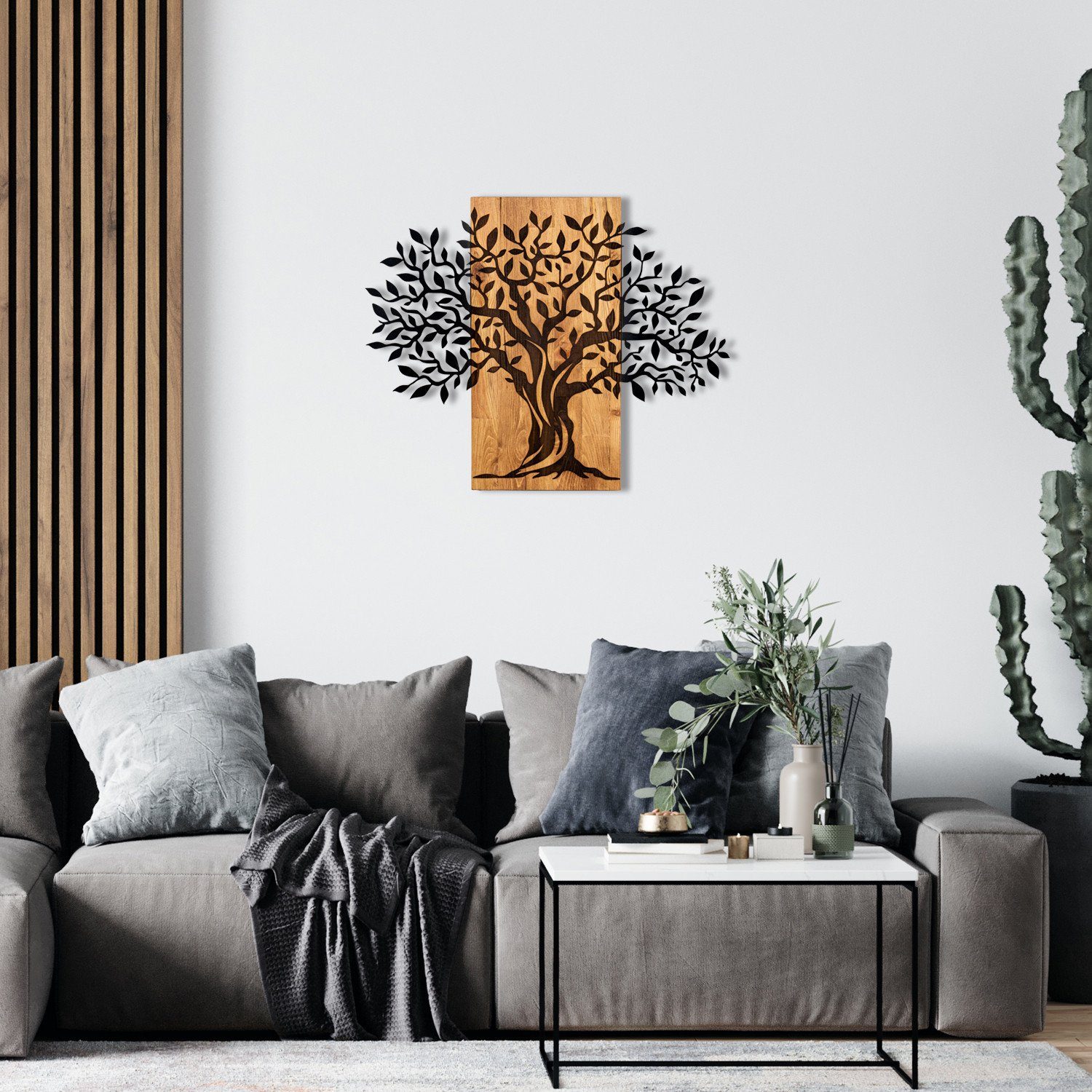 Wallity Wanddekoobjekt 100% METAL (Thickness: 1,2 mm), 72 x 58 cm Z1771 (1 günstig online kaufen