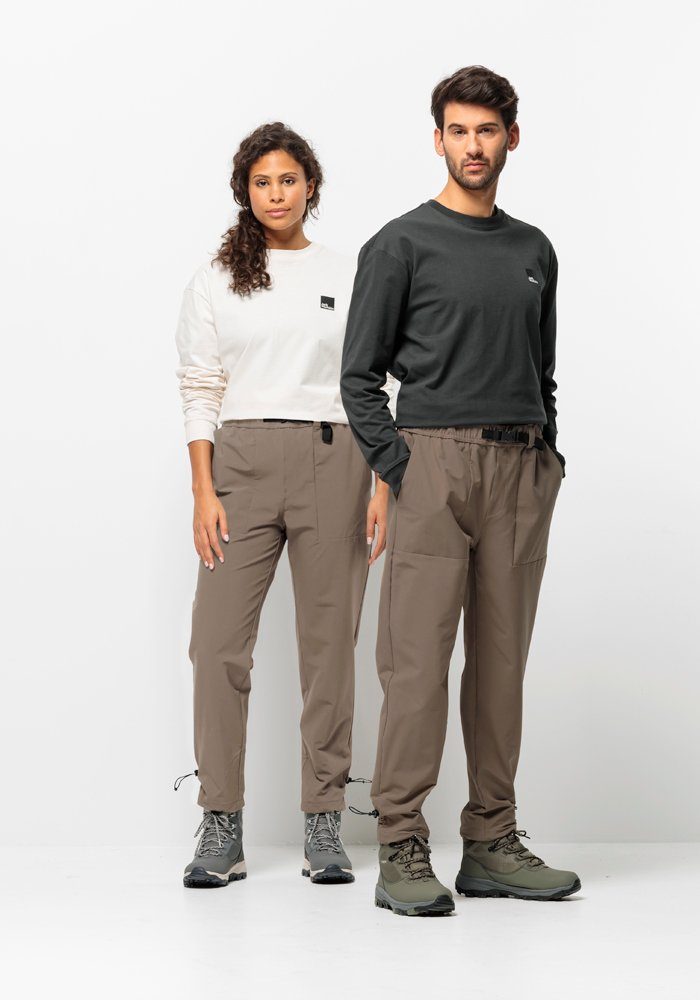 Jack Wolfskin Funktionshose KIEBITZWEG PANTS chestnut