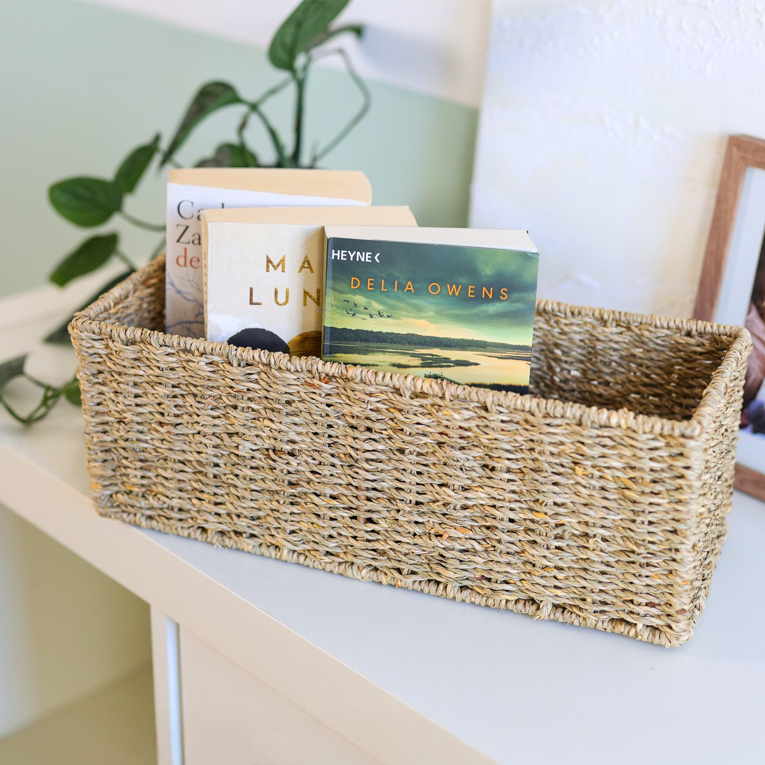 HMF Aufbewahrungskorb Aufbewahrungskorb Badezimmer 2er Set, Korb geflochten günstig online kaufen