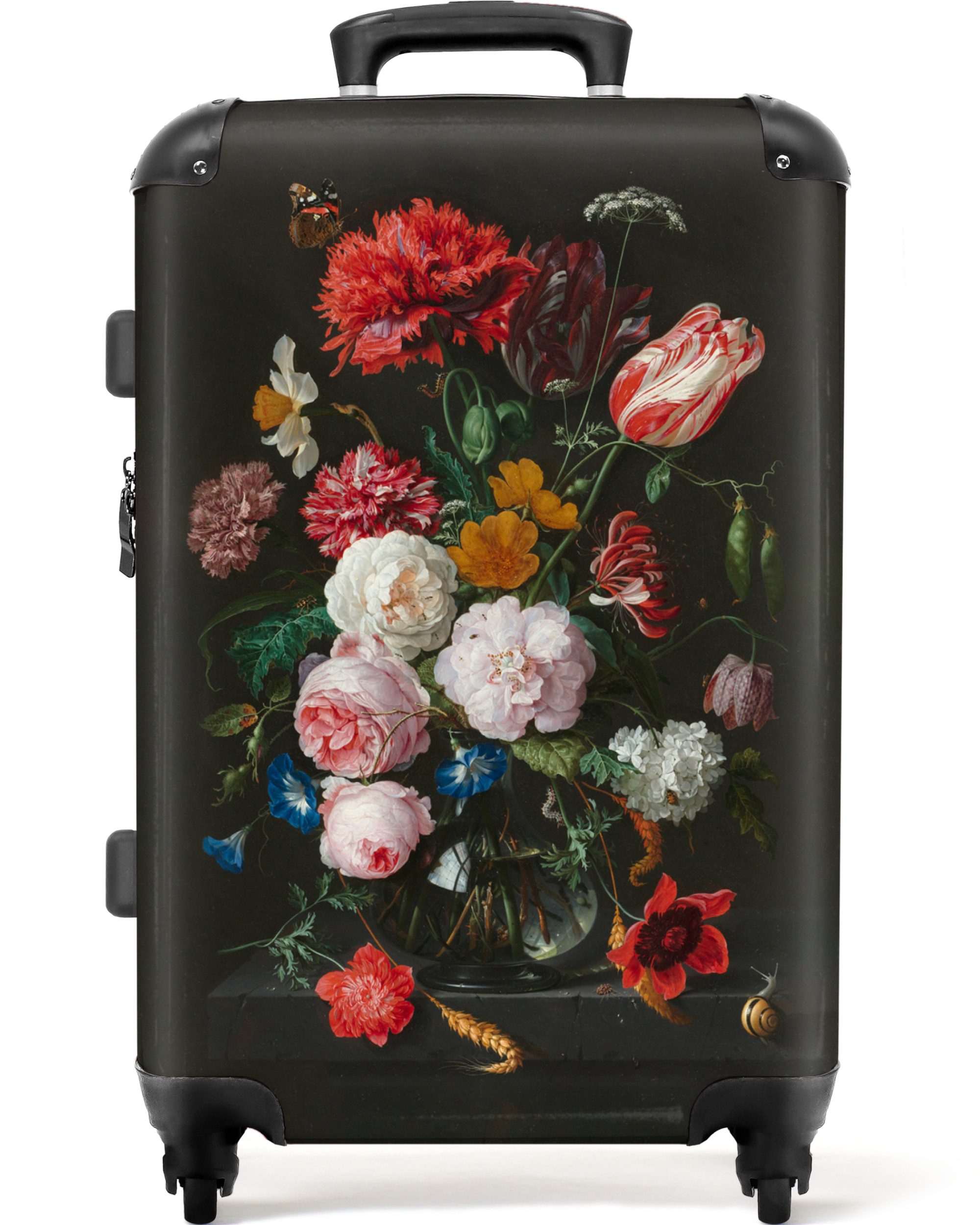 NoBoringSuitcases.com© Hartschalen-Trolley mit leuchtende Räder - günstig online kaufen