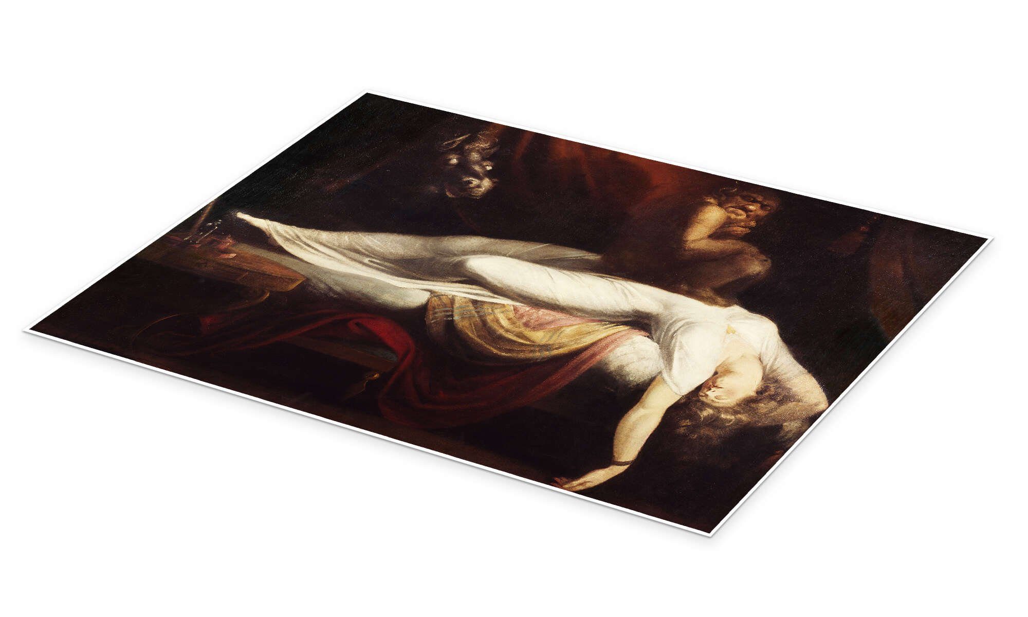 Posterlounge Wandbild Der Nachtmahr, Henry Fuseli, erhältlich als Poster, L günstig online kaufen