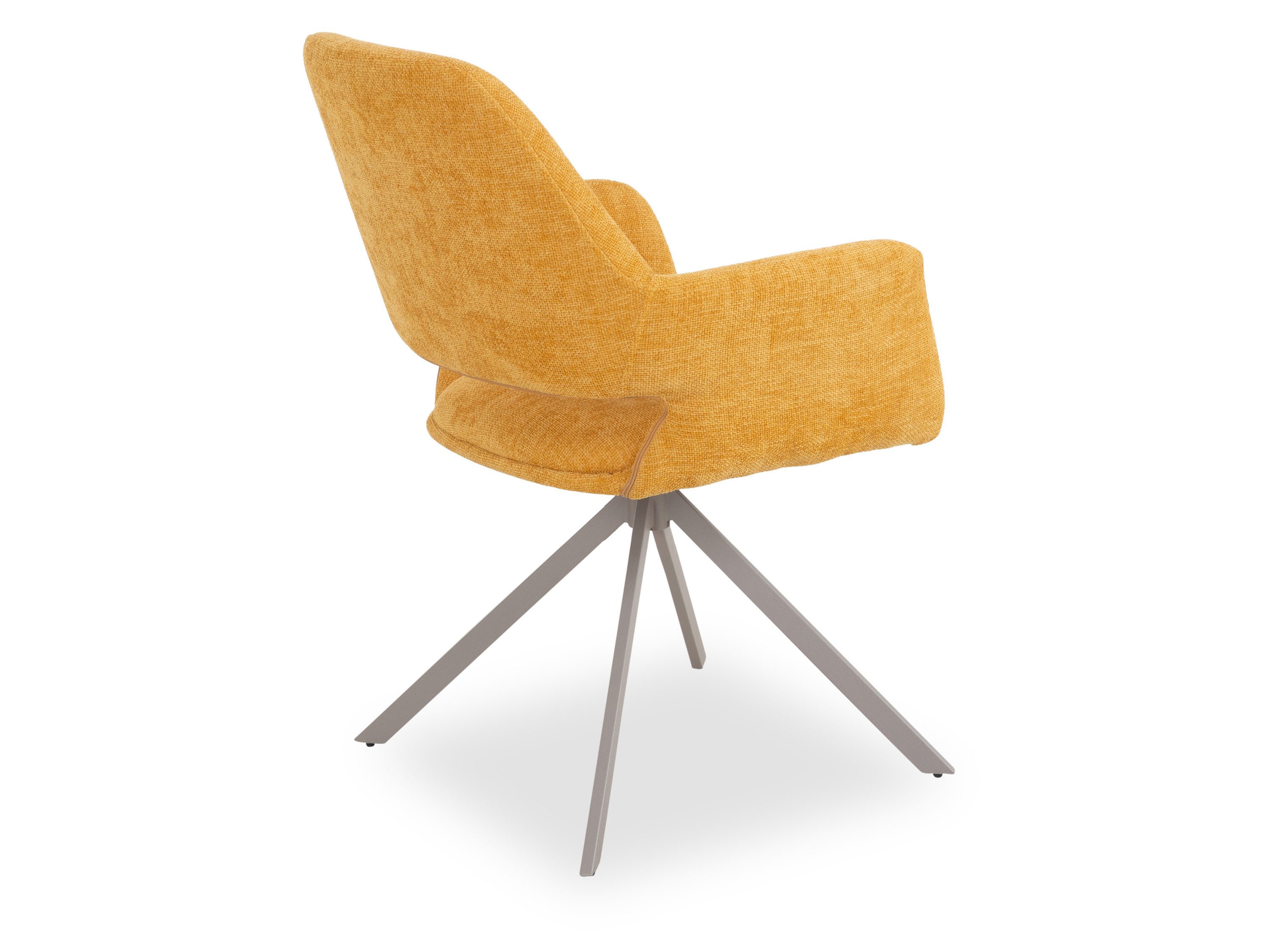 SANSIBAR LIVING Esszimmerstuhl Polsterstuhl SANSIBAR PASQUALE BHT 66x87.50x61.50 cm gelb