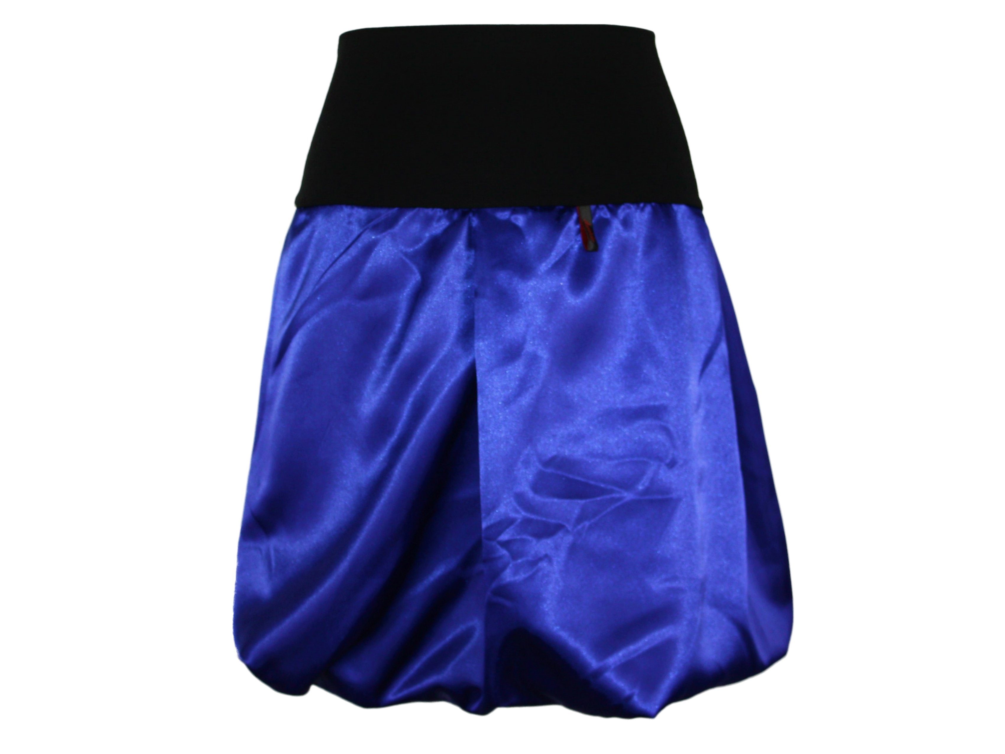 dunkle design Ballonrock Satin 51cm oder Mini 45cm Farbwahl elastischer Bund