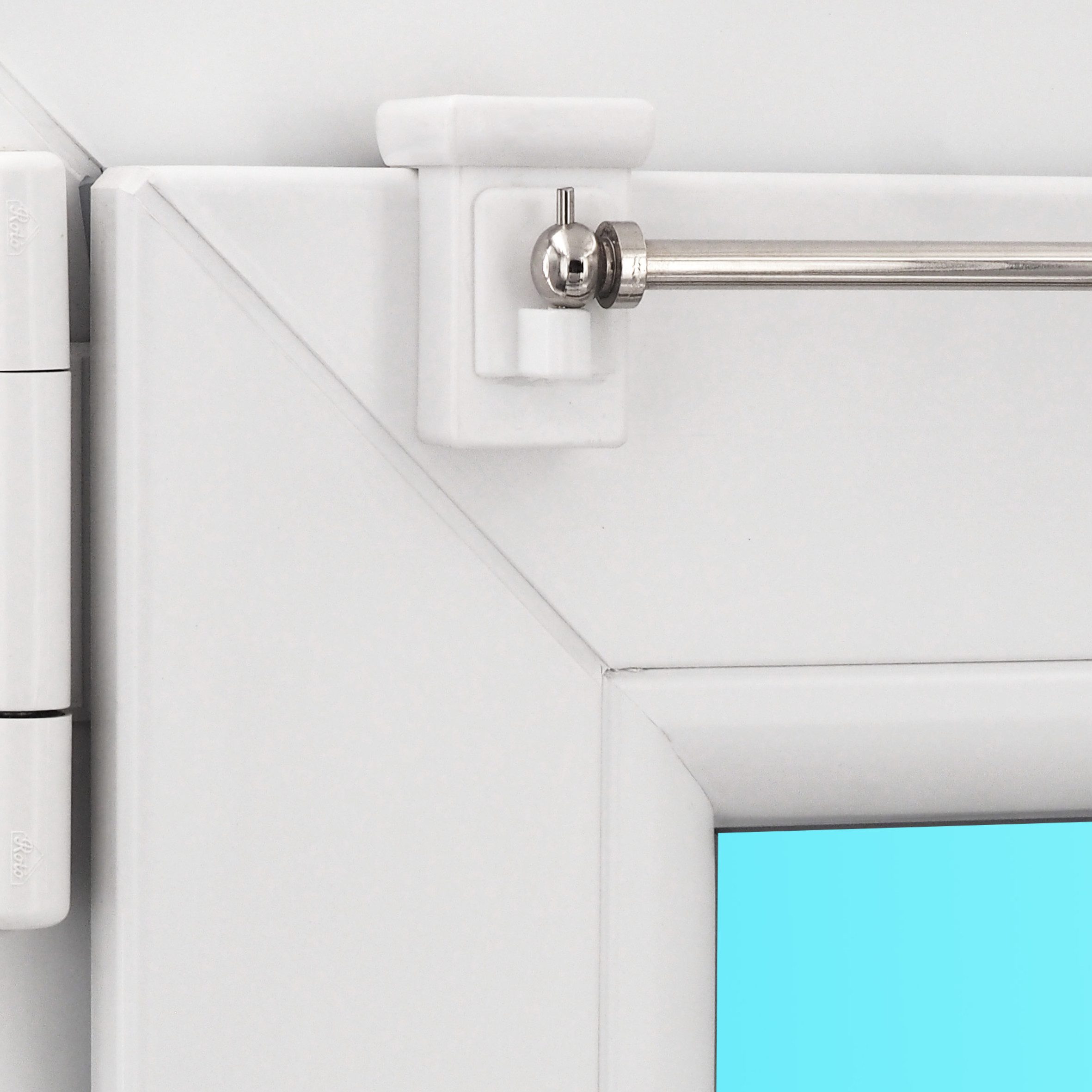 dekondo Gardinenstange Vaganz, ausziehbar, Fensterhaken klemmbar, günstig online kaufen