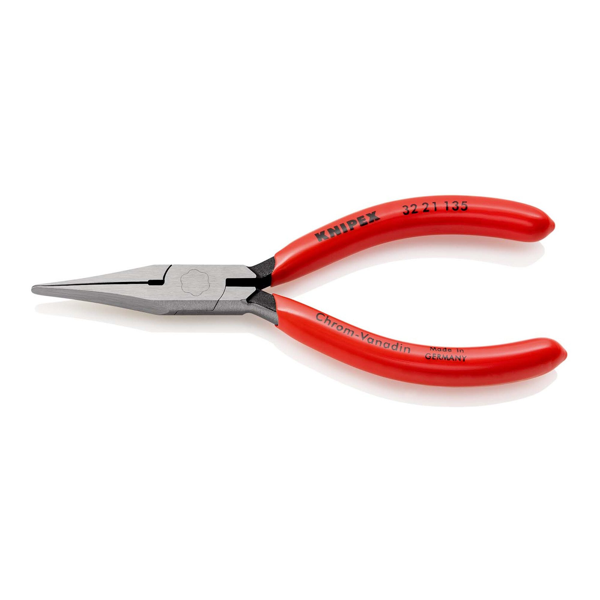 Knipex Gripzange KNIPEX 32 21 135 Justierzange mit Kunststoff überzogen schwarz atramen