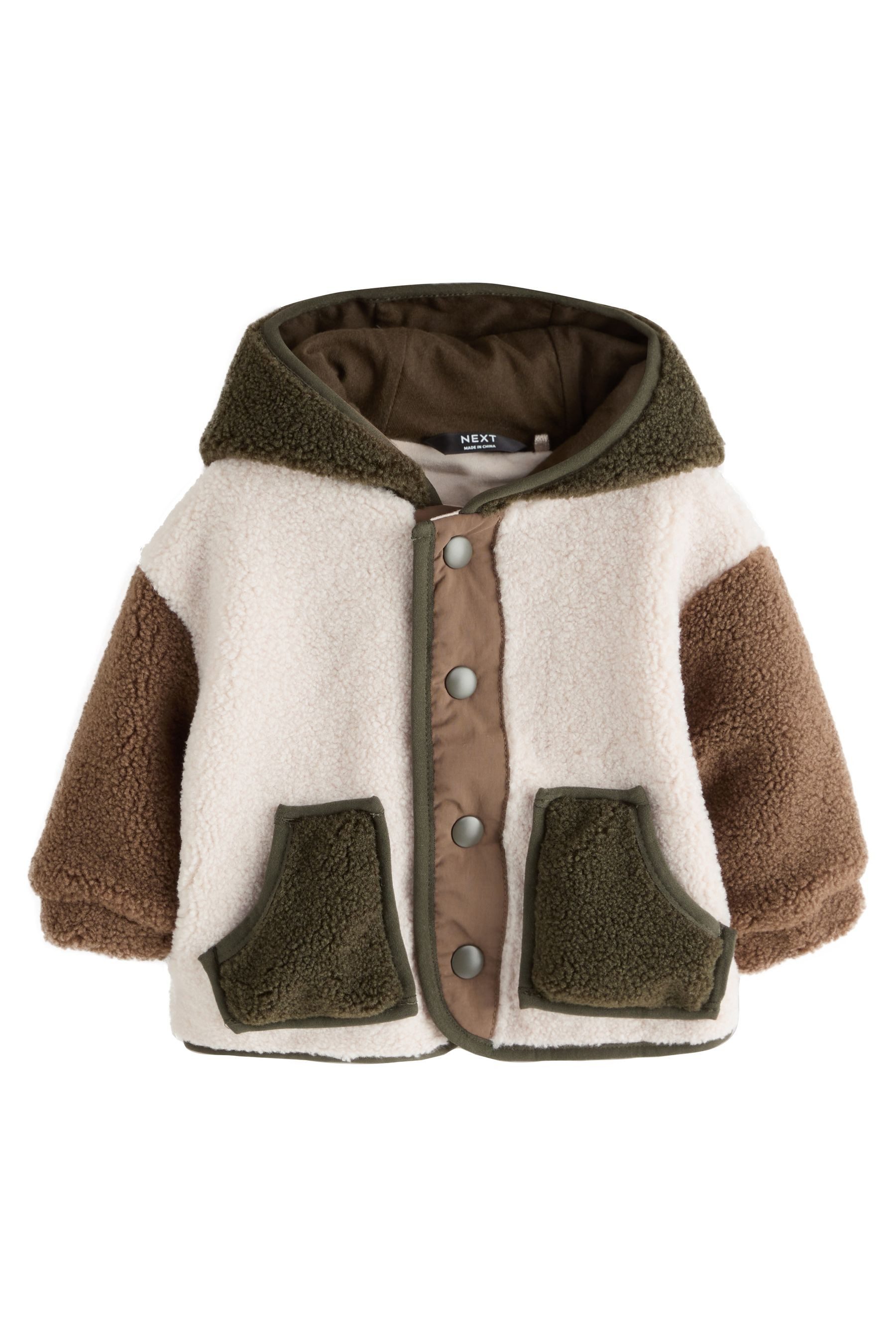 Next Fleecejacke Fleece-Kapuzenjacke mit Reißverschluss (1-St) günstig online kaufen