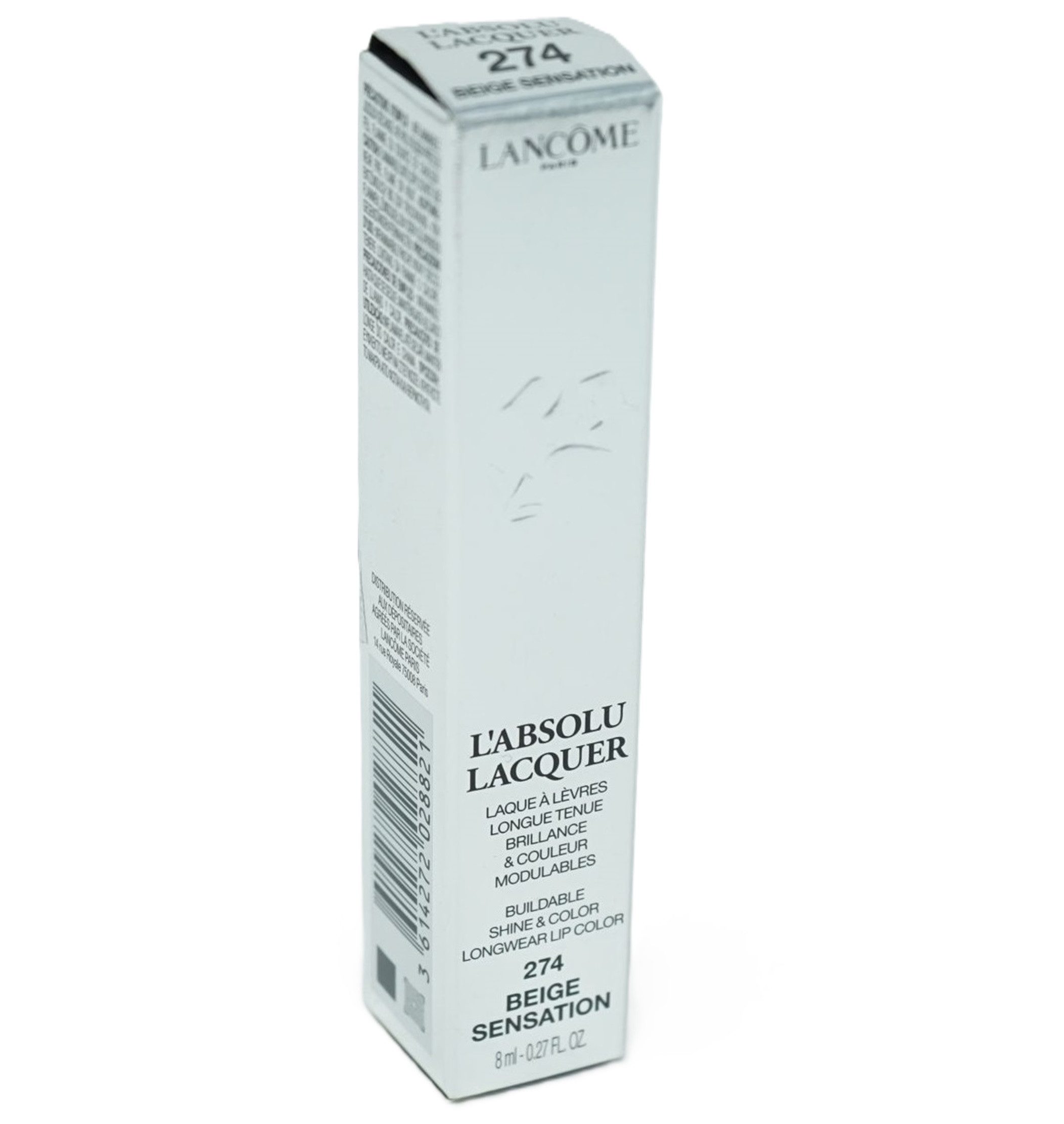 LANCOME Lipgloss LANCOME L'Absolu Lacquer - Liquid Lipgloss 274 Beige Sensation 8ml