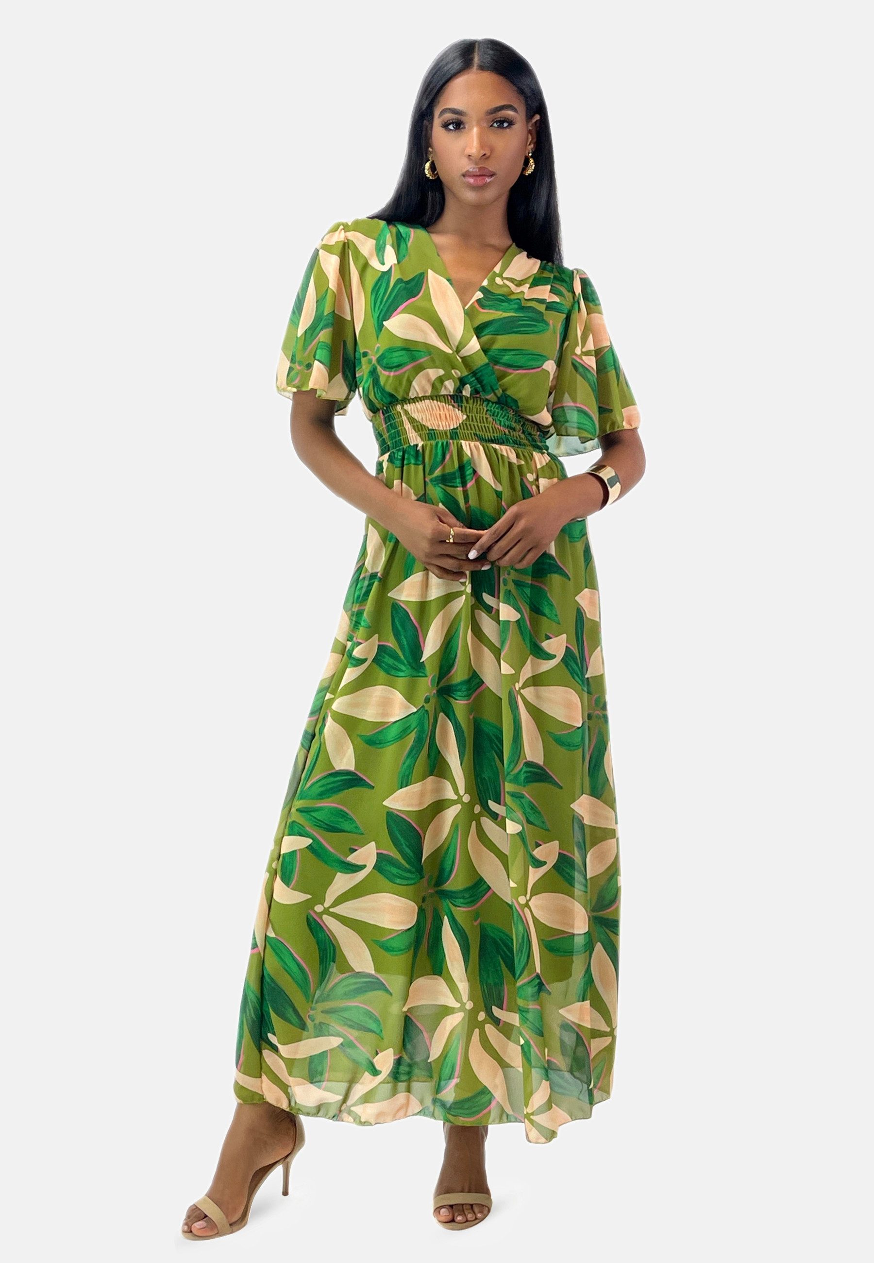 Elara Midikleid Elara Damen Maxikleid (1-tlg) günstig online kaufen