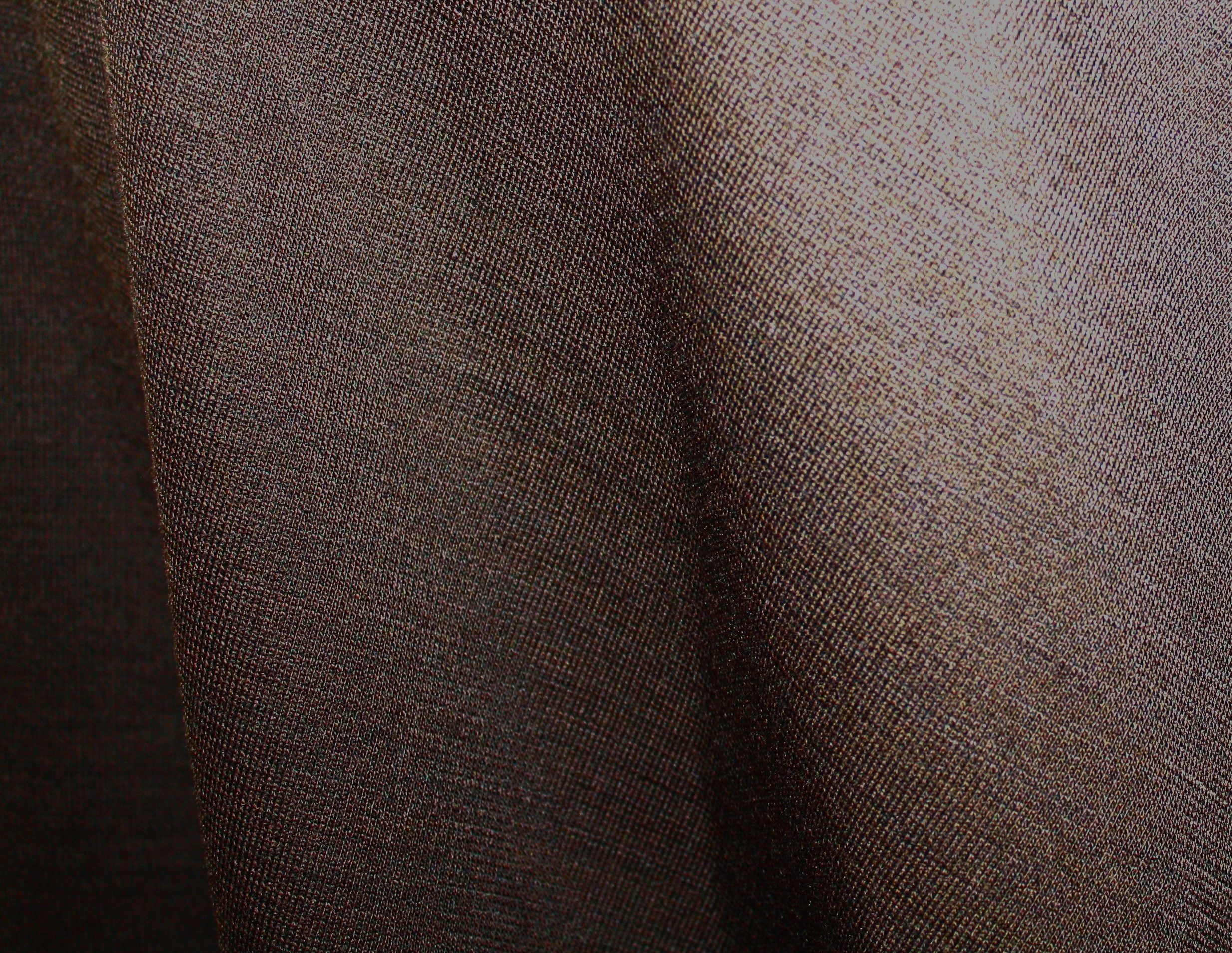 dunkle design Strickrock Feinstrick Dunkelbraun 57cm elastischer Bund günstig online kaufen