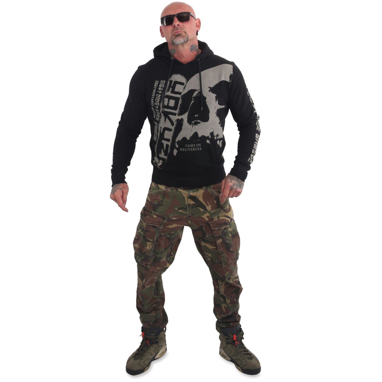 YAKUZA Hoodie Skull View