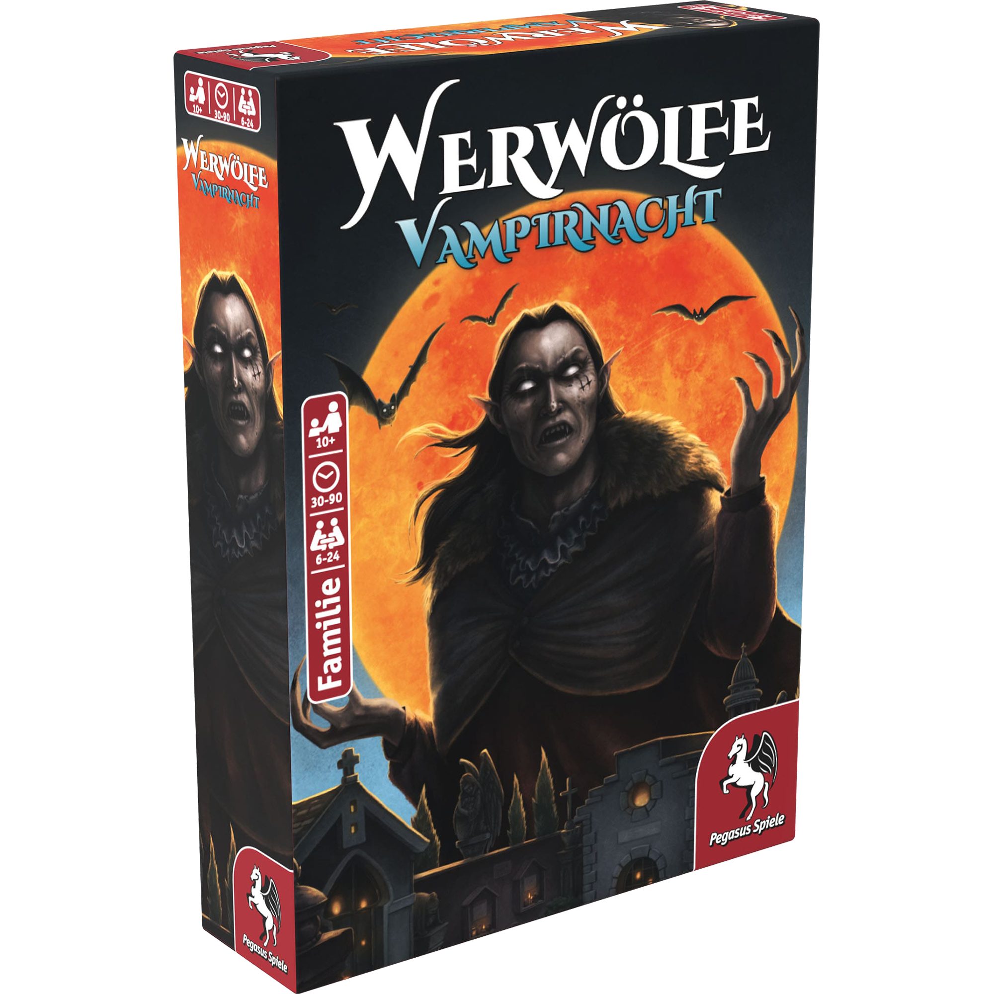 Pegasus Spiel Pegasus Werwölfe - Vampirnacht, Kartenspiel, Familienspiel, Strategiespiel