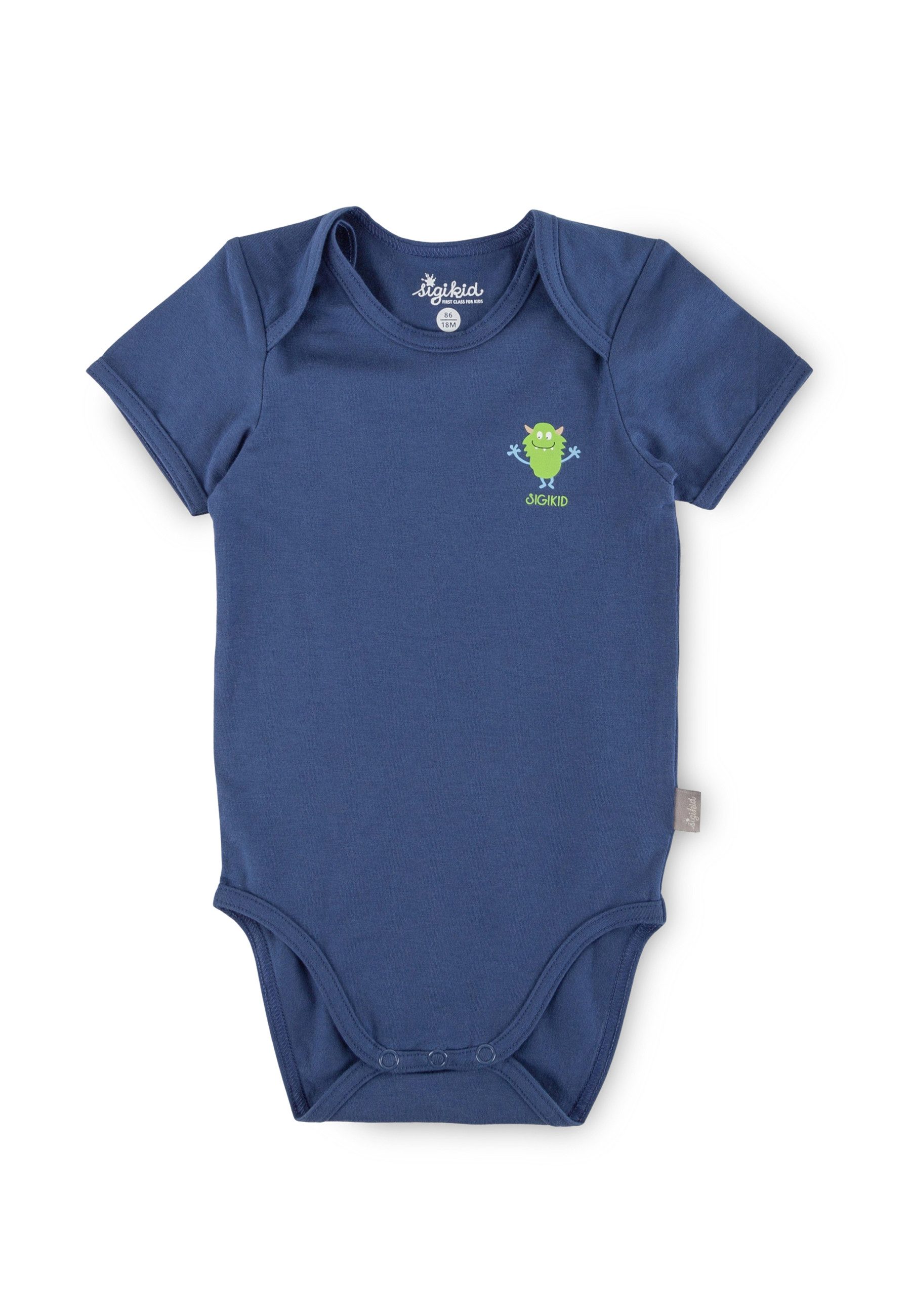 Sigikid Kurzarmbody Baby Unterwäsche Body, kurzarm für Babys Jungen (1-tlg)