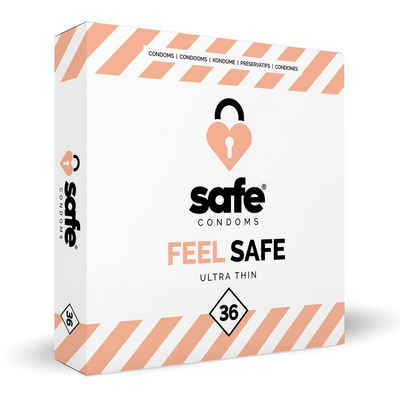 Safe Kondome SAFE - Condooms - Ultra Dun - 36 stuks, 1 St.
