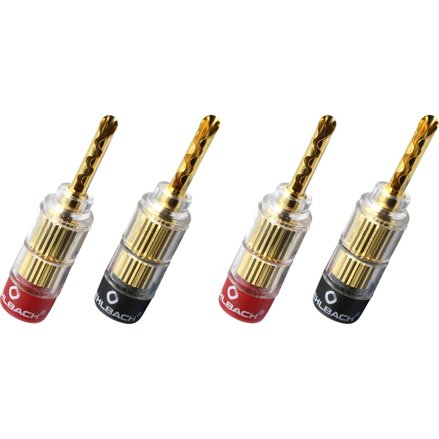 Solution Tube Verbinder für Lautsprecher 1,5-6,0 mm² 4 Stück Audio-Adapter
