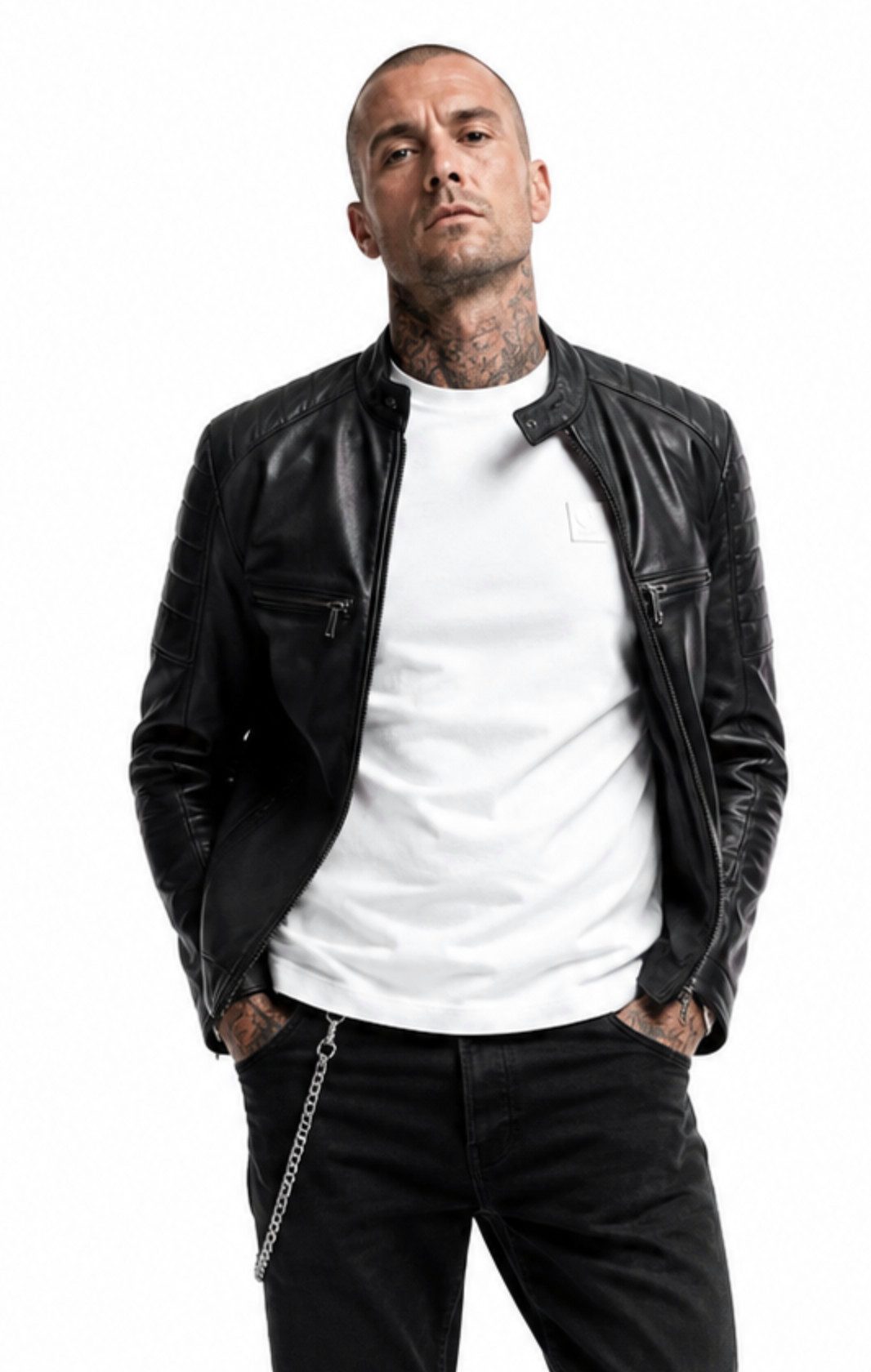 Belstaff T-Shirt London Steel Mercerised Cotton Retro Silikon-Phoenix-Logo Farblich abgestimmtes Silikon-Phoenix-Logo