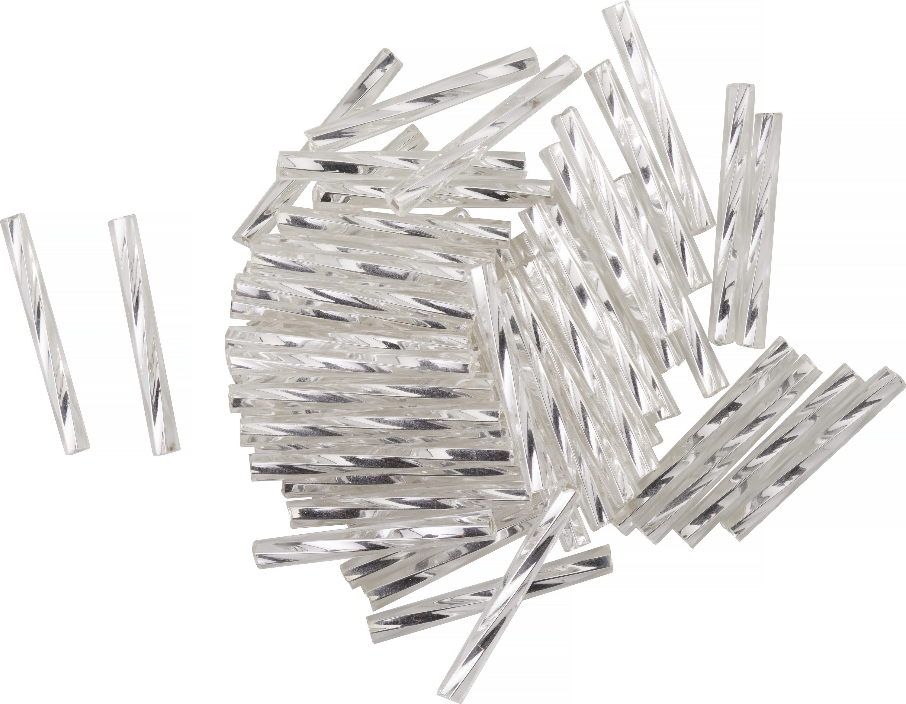 Efco Kunststoff-Perlen Hellblau – 3 Mm, 125 Stück, Für Schmuck & Basteln