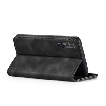 Tec-Expert Handyhülle Tasche Hülle für Samsung Galaxy A50, Cover Klapphülle Case mit Kartenfach Fliphülle aufstellbar