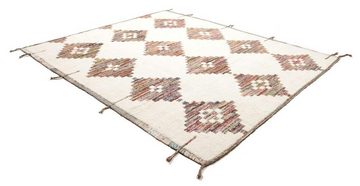 Designteppich Berber Marrocon 243x288 Handgeknüpfter Moderner Orientteppich, Nain Trading, rechteckig, Höhe: 5 mm