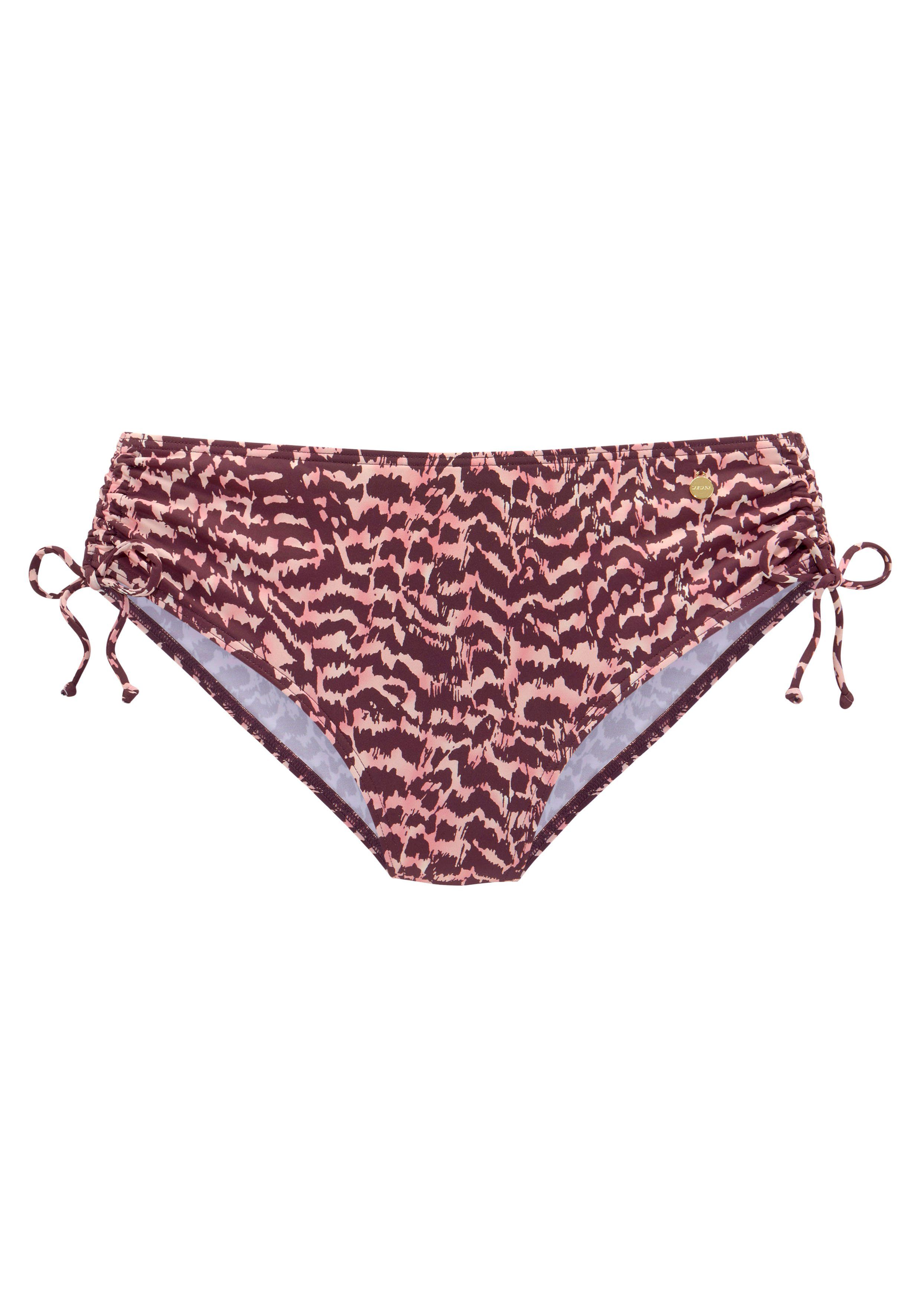 LASCANA Bikini-Hose Holly seitlich zu raffen günstig online kaufen