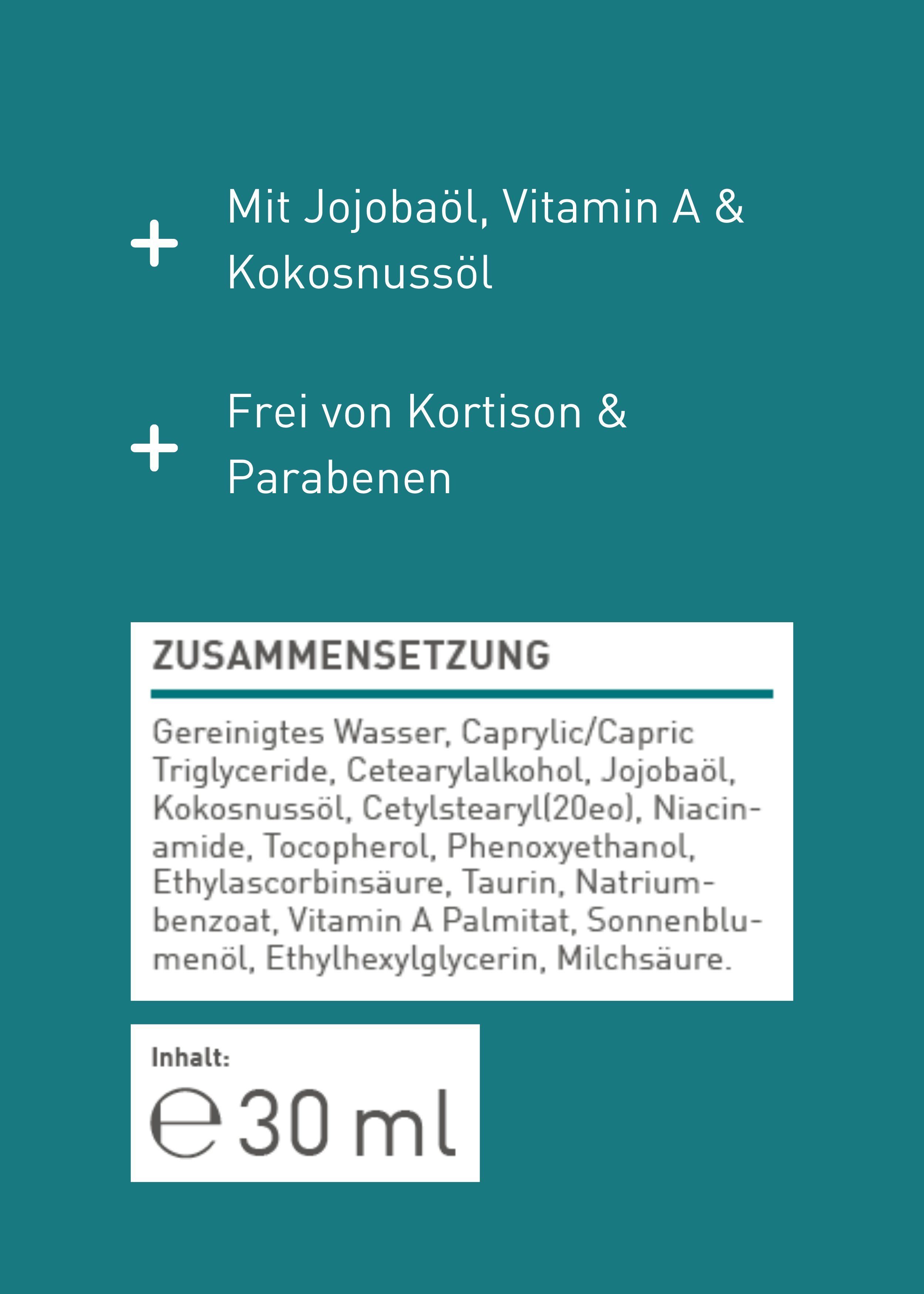 bewiesene Kortison ohne N1 Creme, Healthcare Hautcreme Wirksamkeit, Rosacea Medizinprodukt,