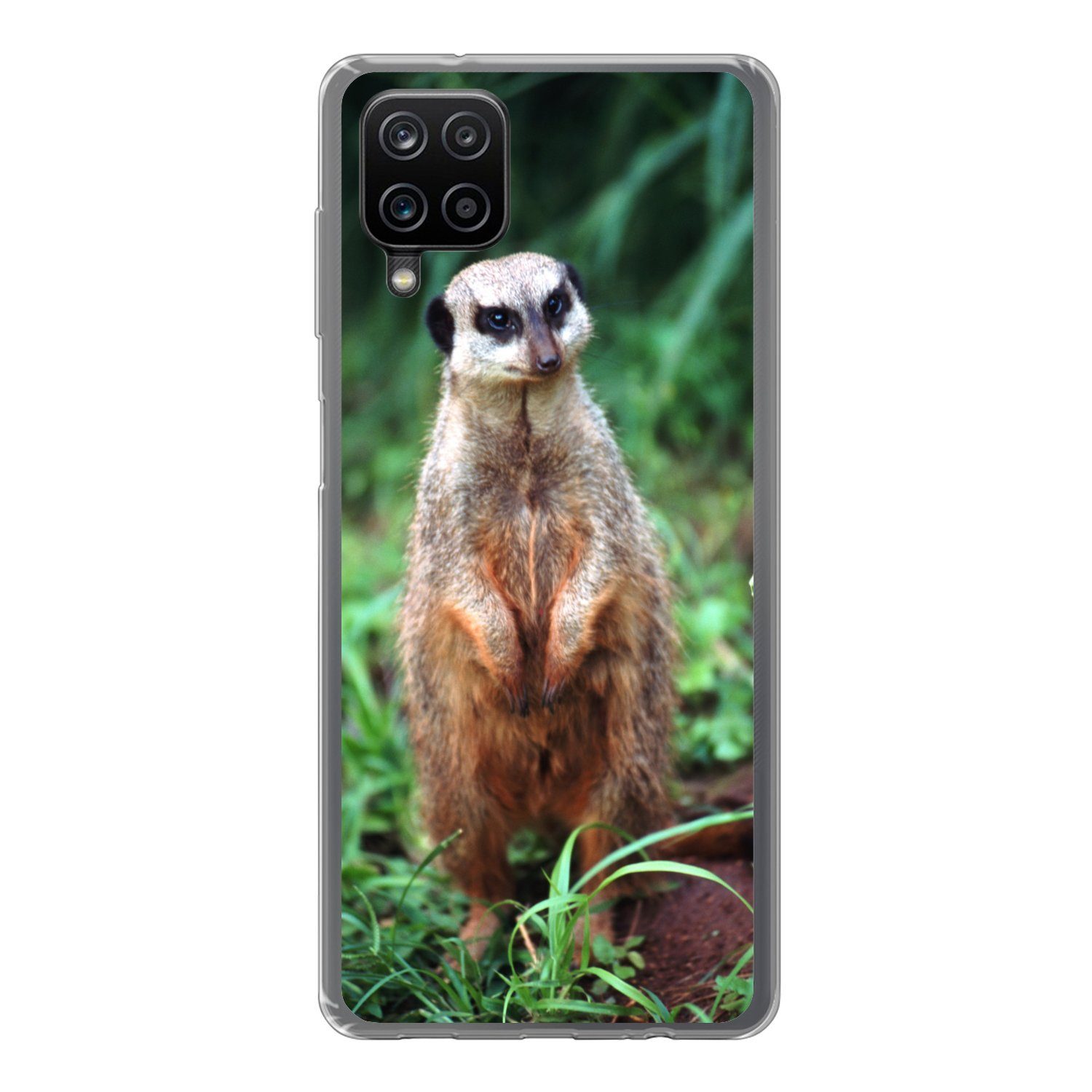 MuchoWow Handyhülle Handyhülle Samsung galaxy a12 Silikonhülle, Handyhülle Handy Hülle Telefonhülle iphone Samsung
