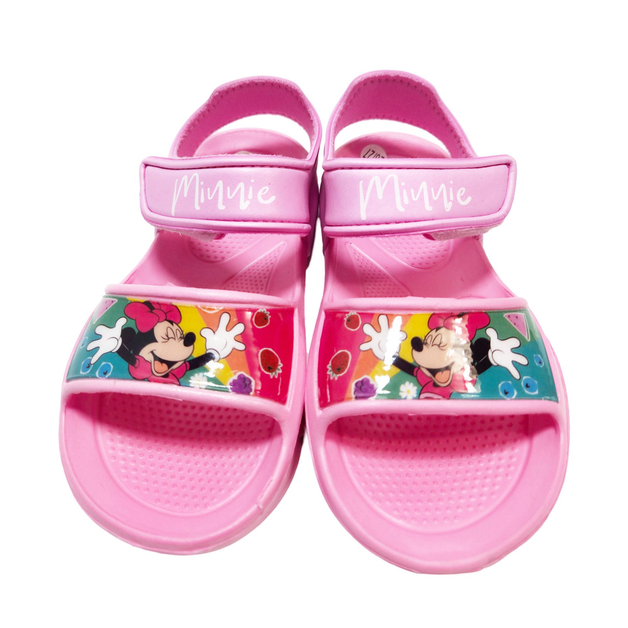 Disney Disney Minnie Maus Mädchen Sandalen Rosa Pink Badeschuhe Latschen Sandale Gr. 22 bis 33