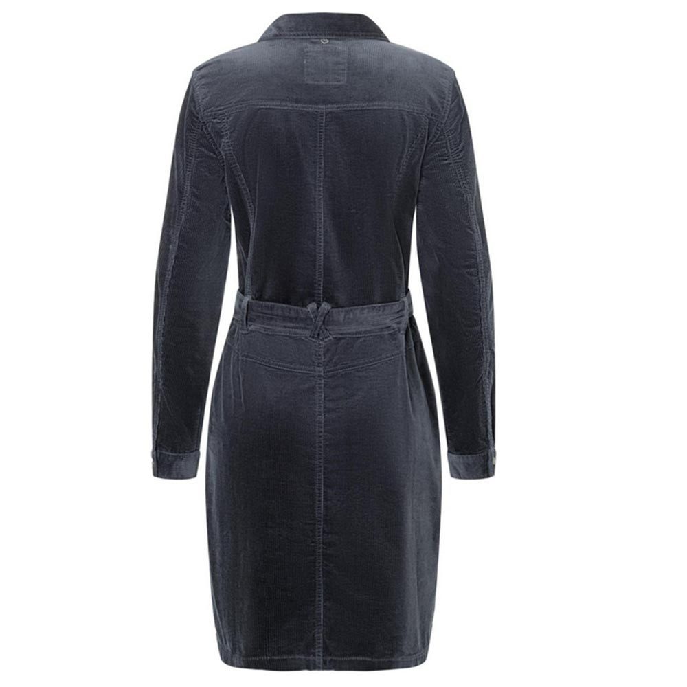 TIMEZONE Cordkleid blue grey günstig online kaufen