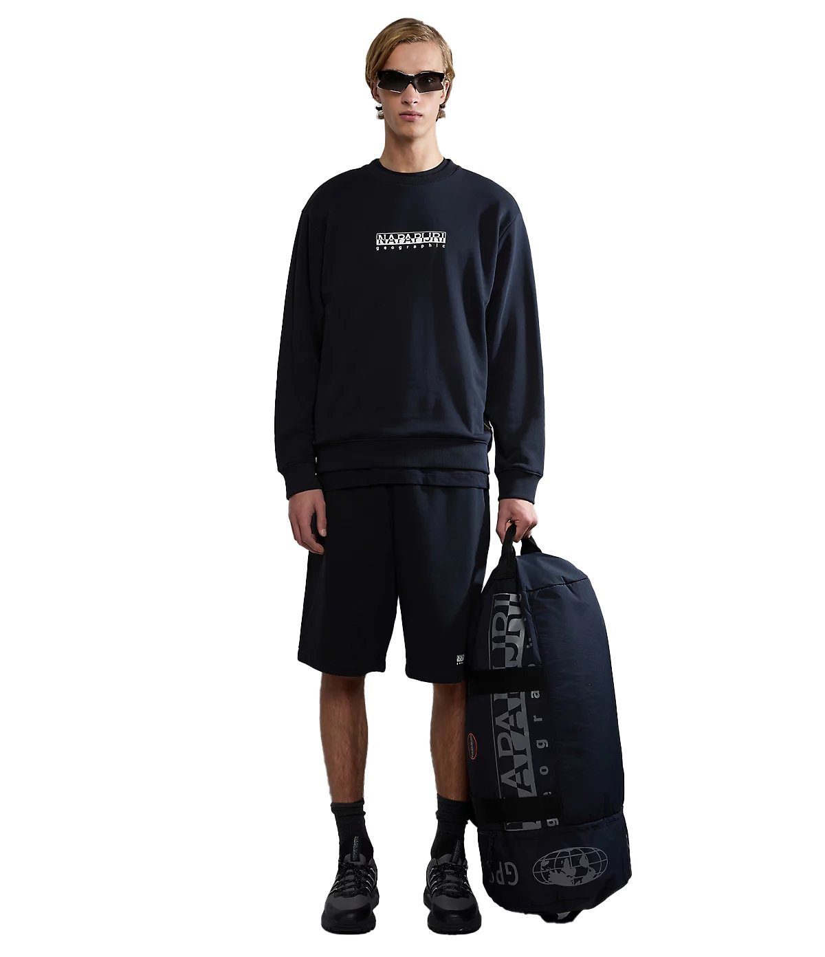 Napapijri Sweater Box (1-tlg) bedruckt