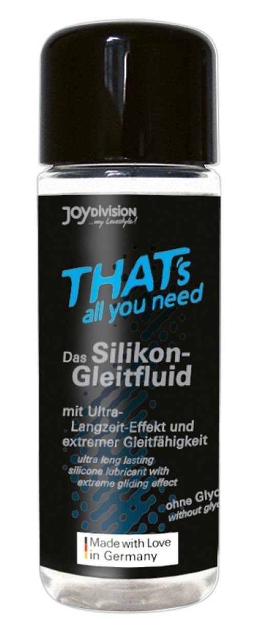 - THAT's Gleitgel 100 ml Joydivision Silikon JOYDIVISION Präparate - ml 100
