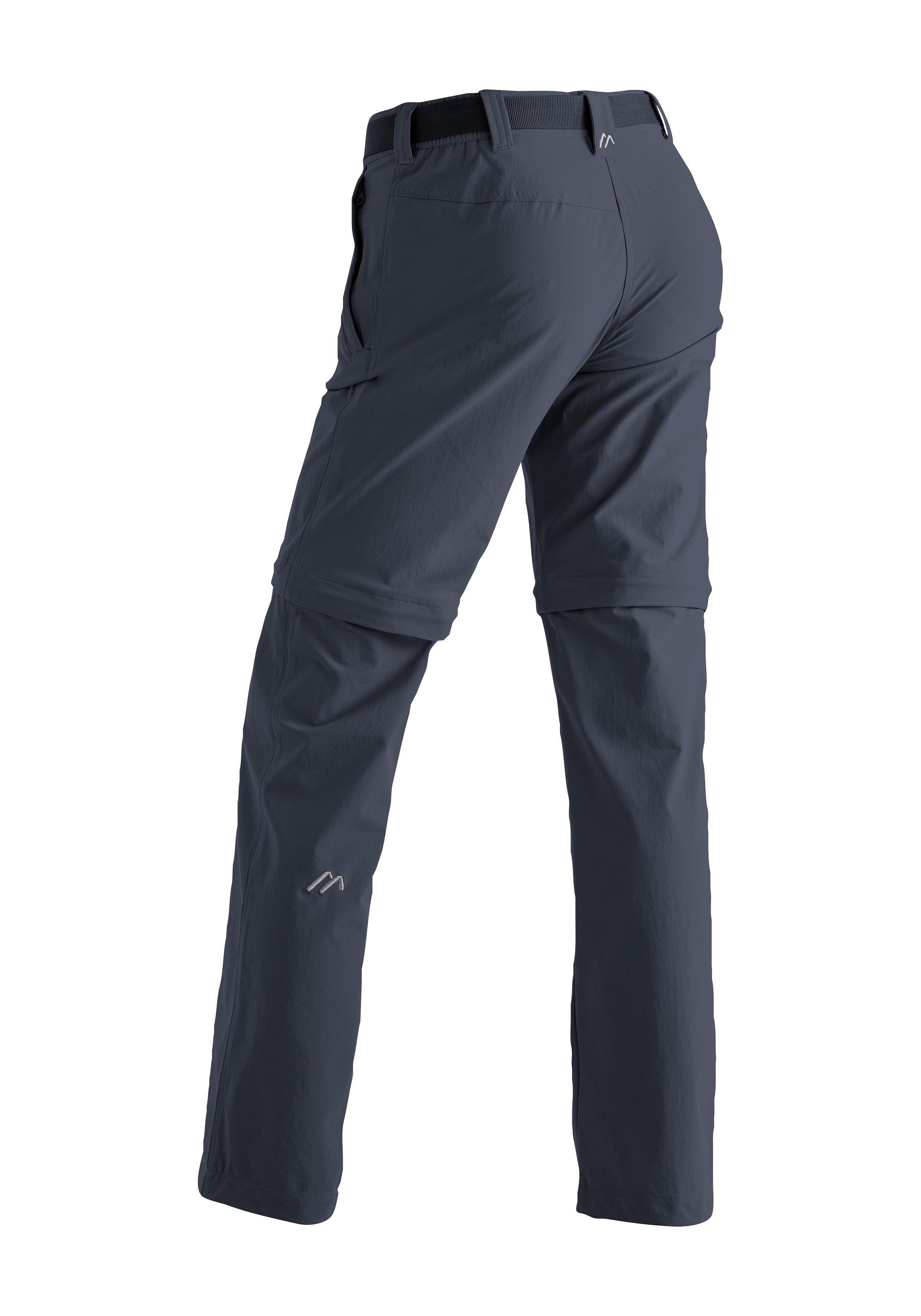 Maier Sports Outdoorhose Nata 2 Damen Zip-Off Wanderhose, atmungsaktive Trekkinghose, Regular Fit