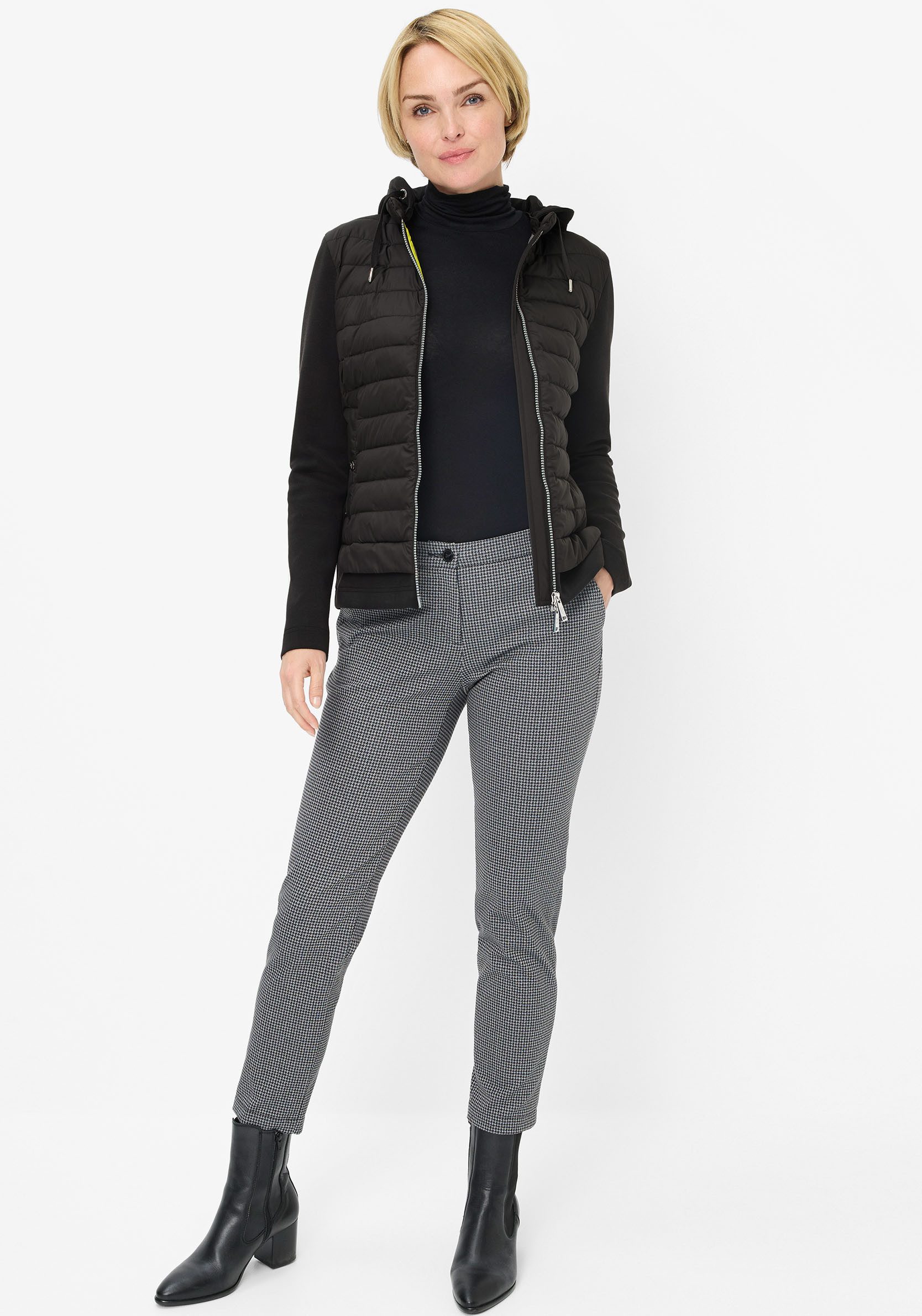 Fuchs Schmitt Steppjacke mit abnehmbarer Kapuze