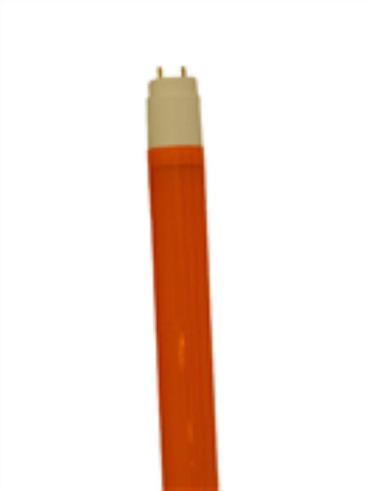 XENON LED Wandleuchte LED Röhre T8 24 Watt 2500 Lumen 1,50m Kunststoff-Röhre Orange, Kunststoff / PC, Xenon