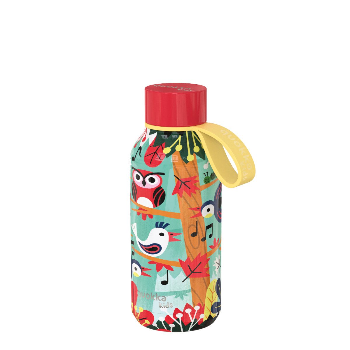 Quokkabottle Trinkflasche 330 ml Edelstahl Flasche hält Getränke warm & Kalt, Doppelwandig