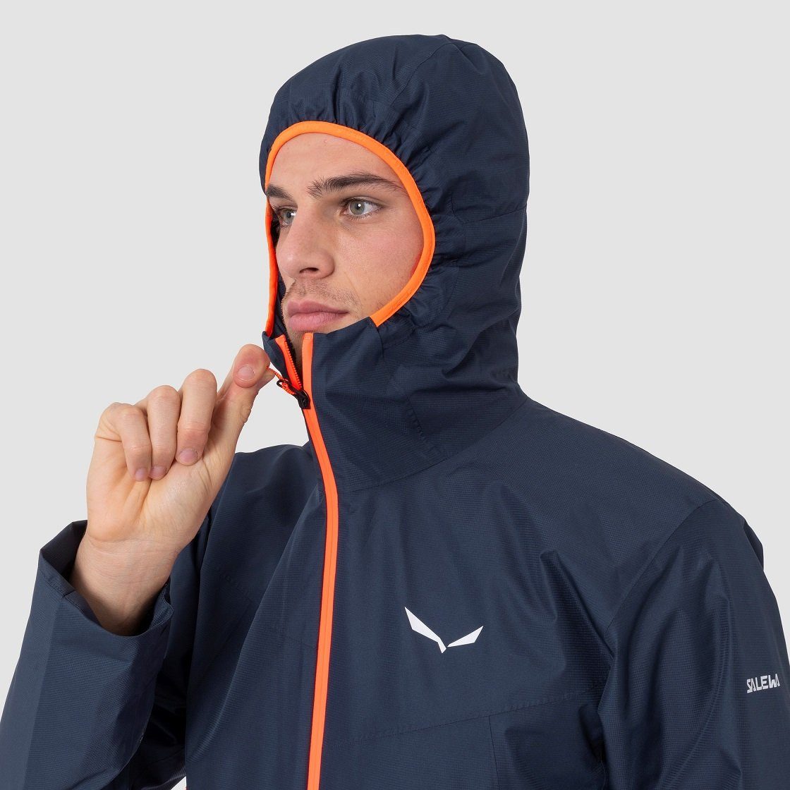 Salewa Funktionsjacke Wanderjacke Puez Powertex 2L (2-Lagen-Shell, wasser/winddicht)