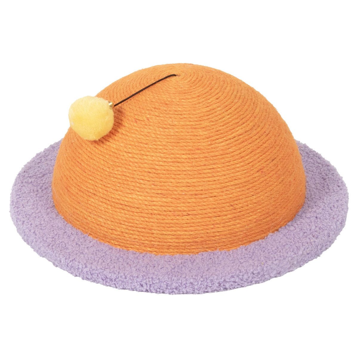 Europet-Bernina Kratzkugel Kratzbobjekt Saturn Scratch orange