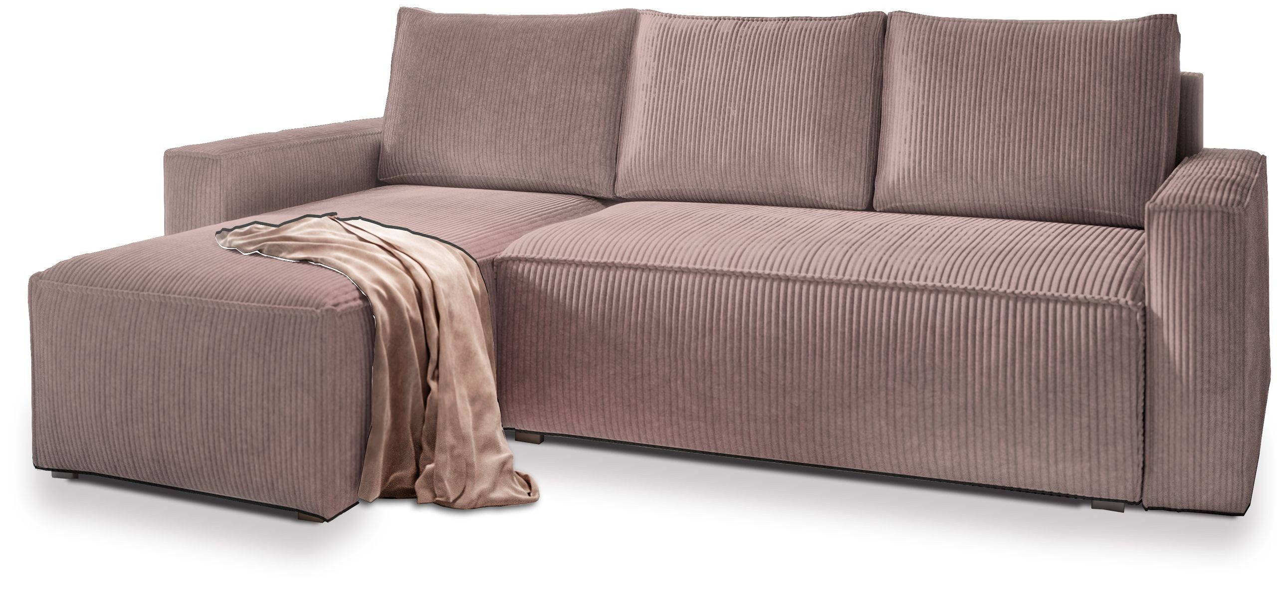 Masseno Ecksofa POTARO mit Schlaffunktion L-Form, günstig online kaufen