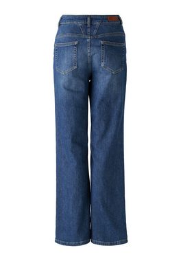 Oui Straight-Jeans Jeans THE STRAIGHT Wide Leg, mid waist, regular keine