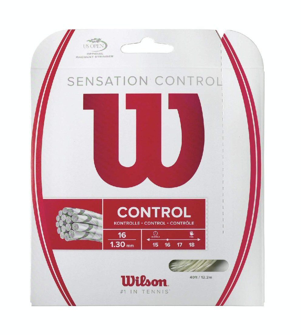 Tennissaite Sensation Control 1.30 (Kontrolle+Touch) natur 12m Set