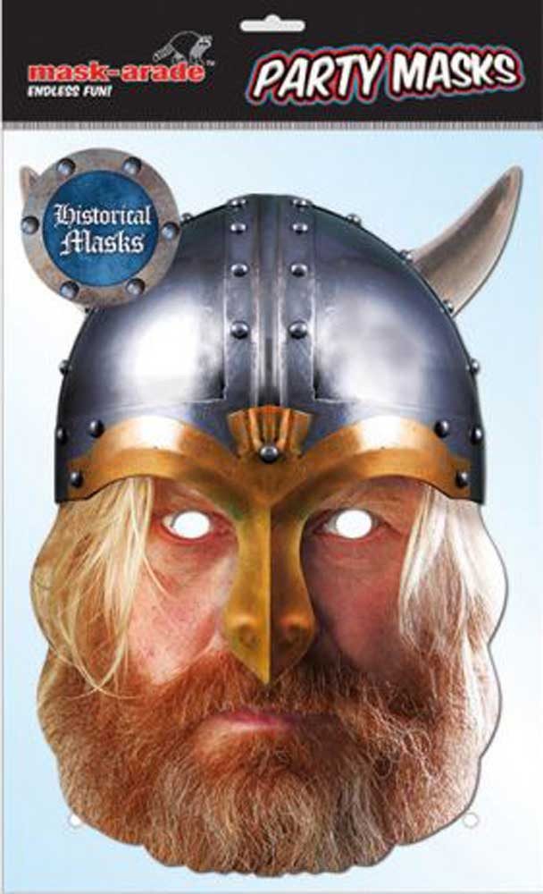 Verkleidungsmaske Wikinger - Masken - Maske